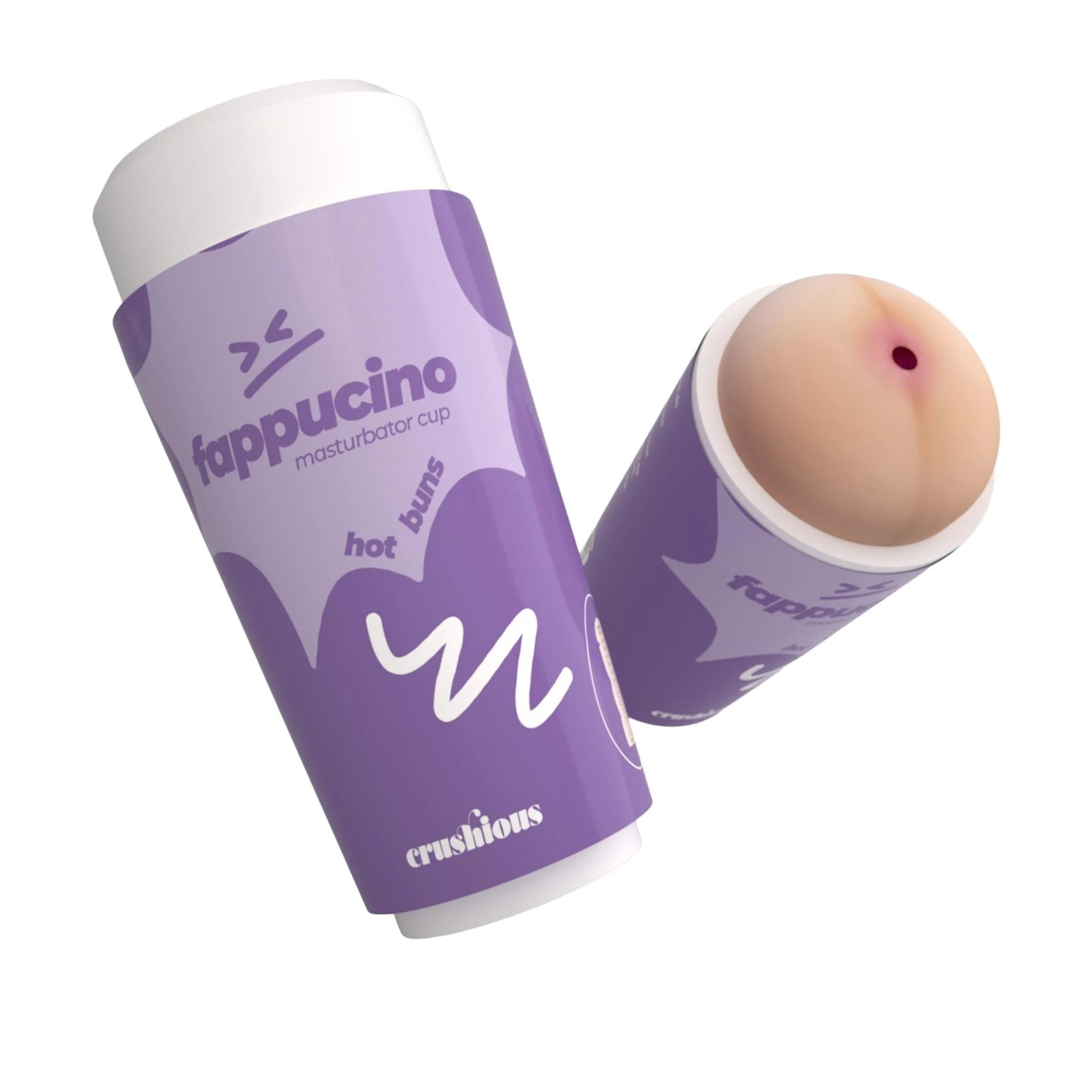 Fappucino Hot Buns - Anal Masturbator Cup - Purple