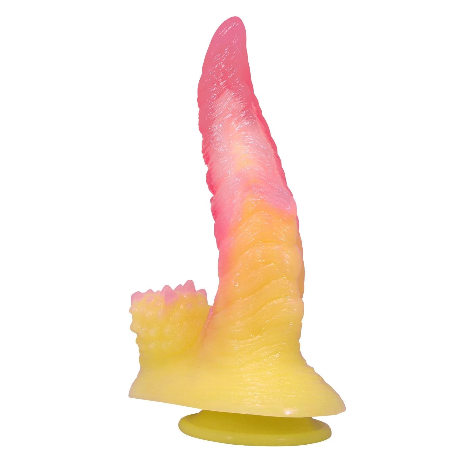 Power Monsters Flamebeast – 22,5 cm Godemichet monstre ondulé en silicone