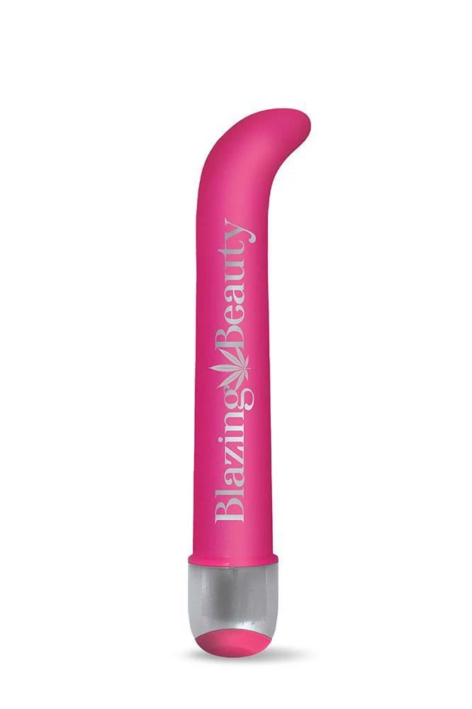 PRINTS CHARMING BUZZED VIBRO STIMULATEUR POINT G 7" BLAZING BEAUTY