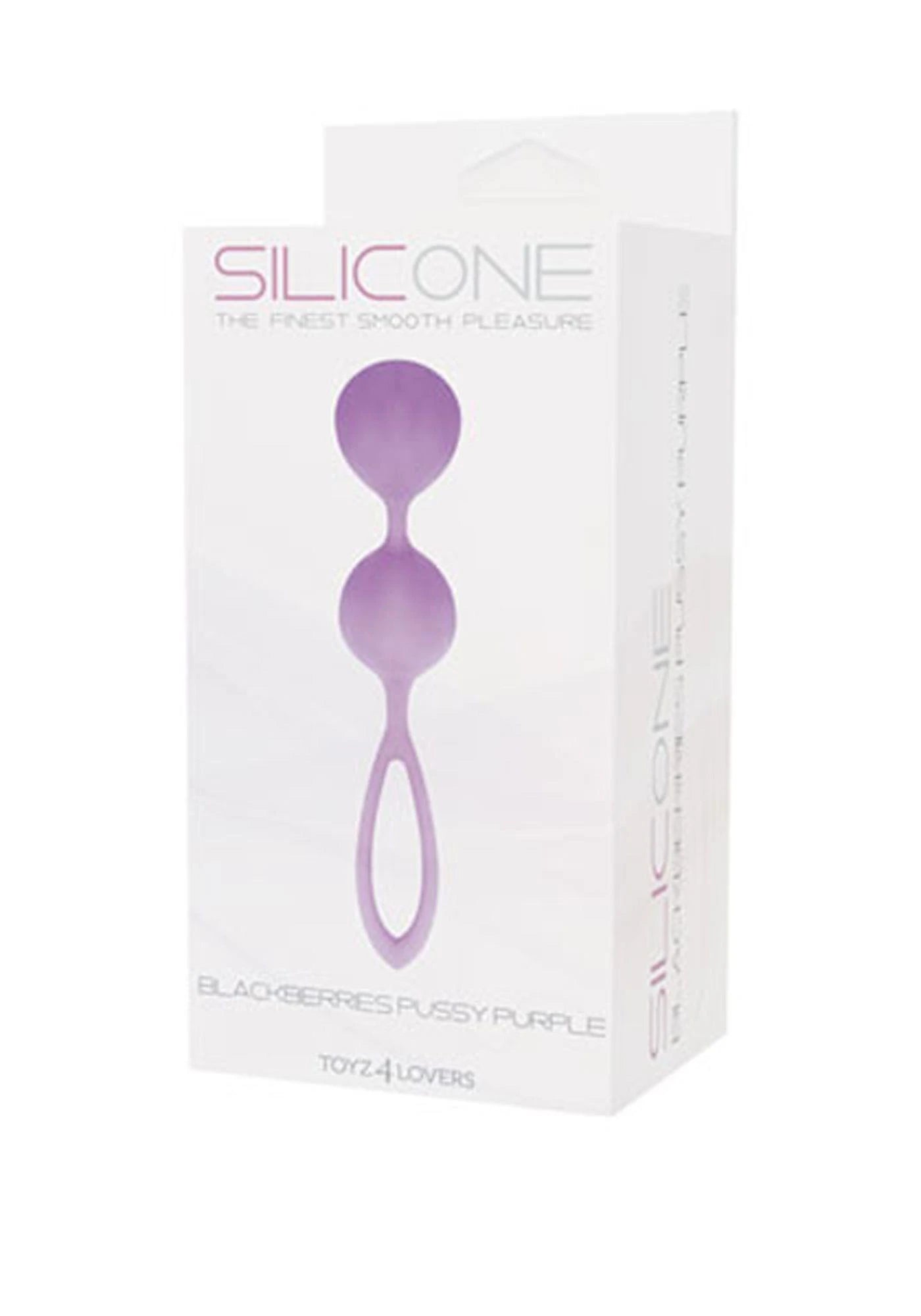 PALLINE BLACKBERRIES PUSSY SILICONE PURPLE