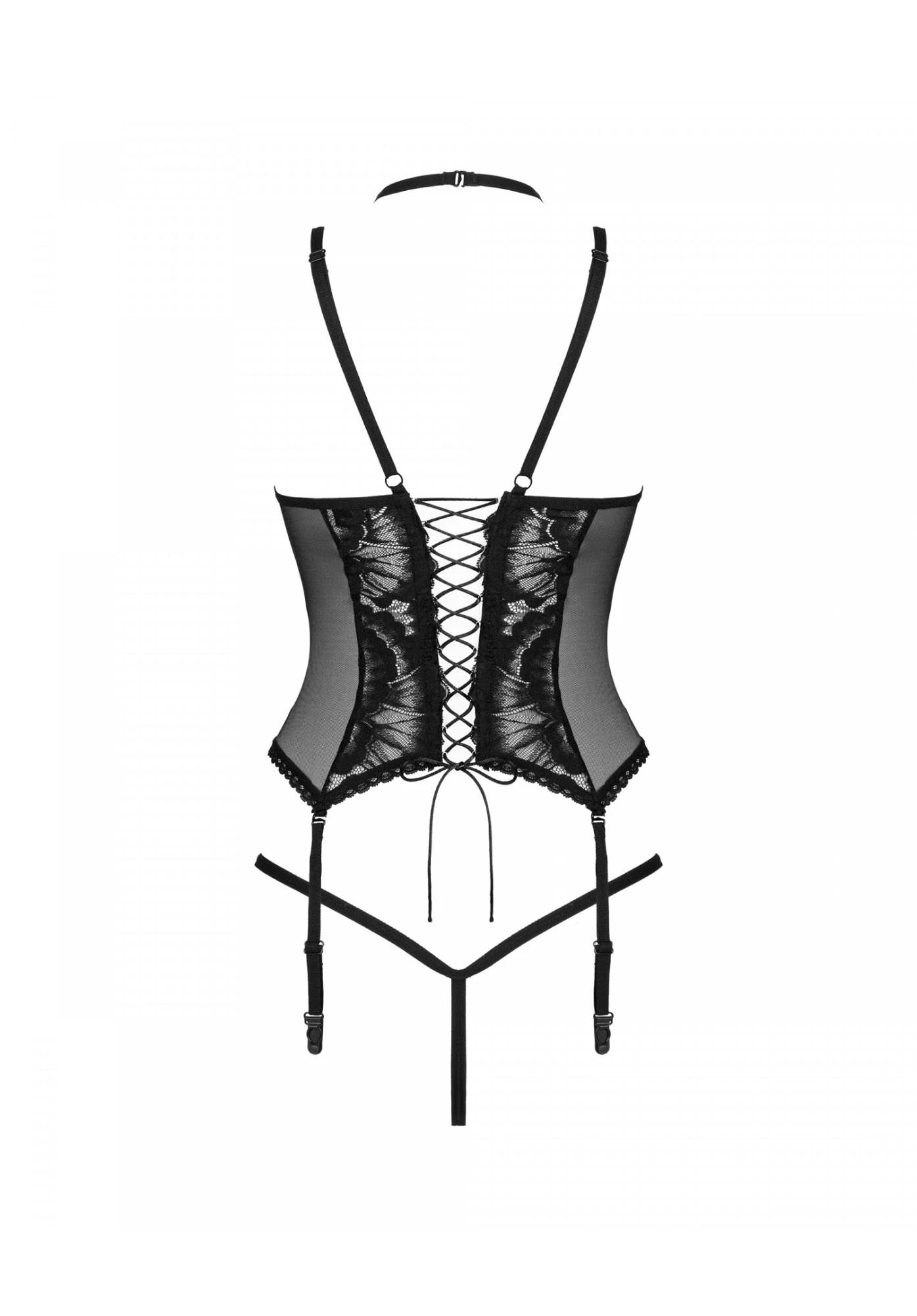 Lingerie-Alessya black corset M/L