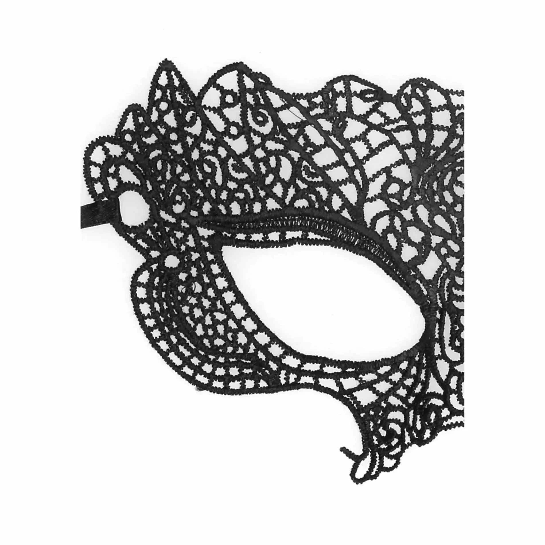 Princess - Black Lace Mask
