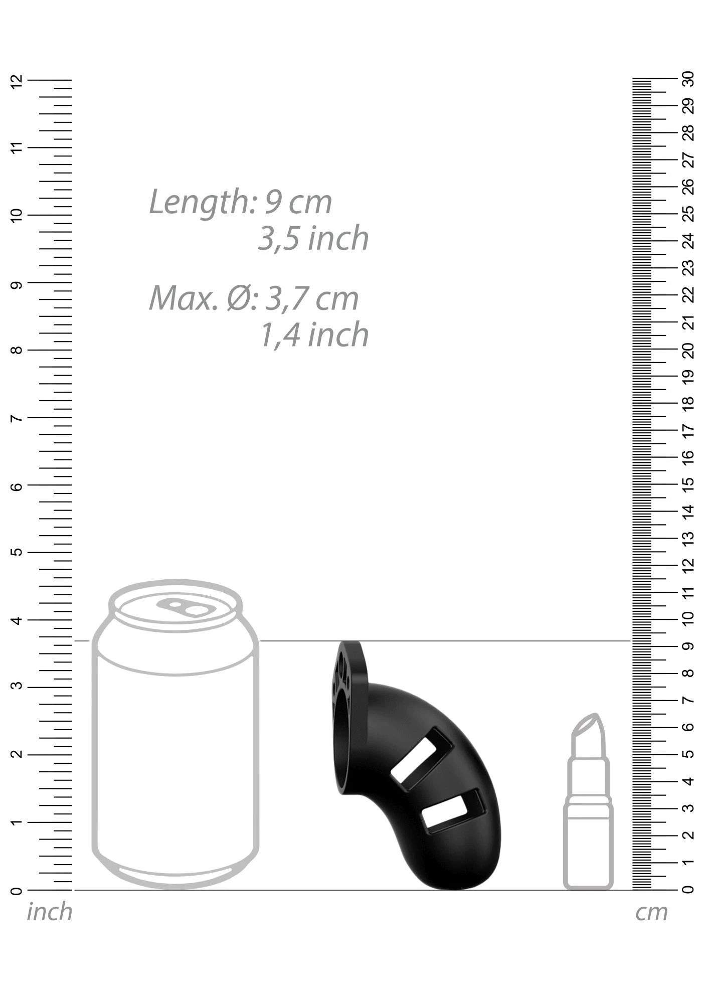 Model 20 Chastity Cock Cage - 3.5 / 9 cm