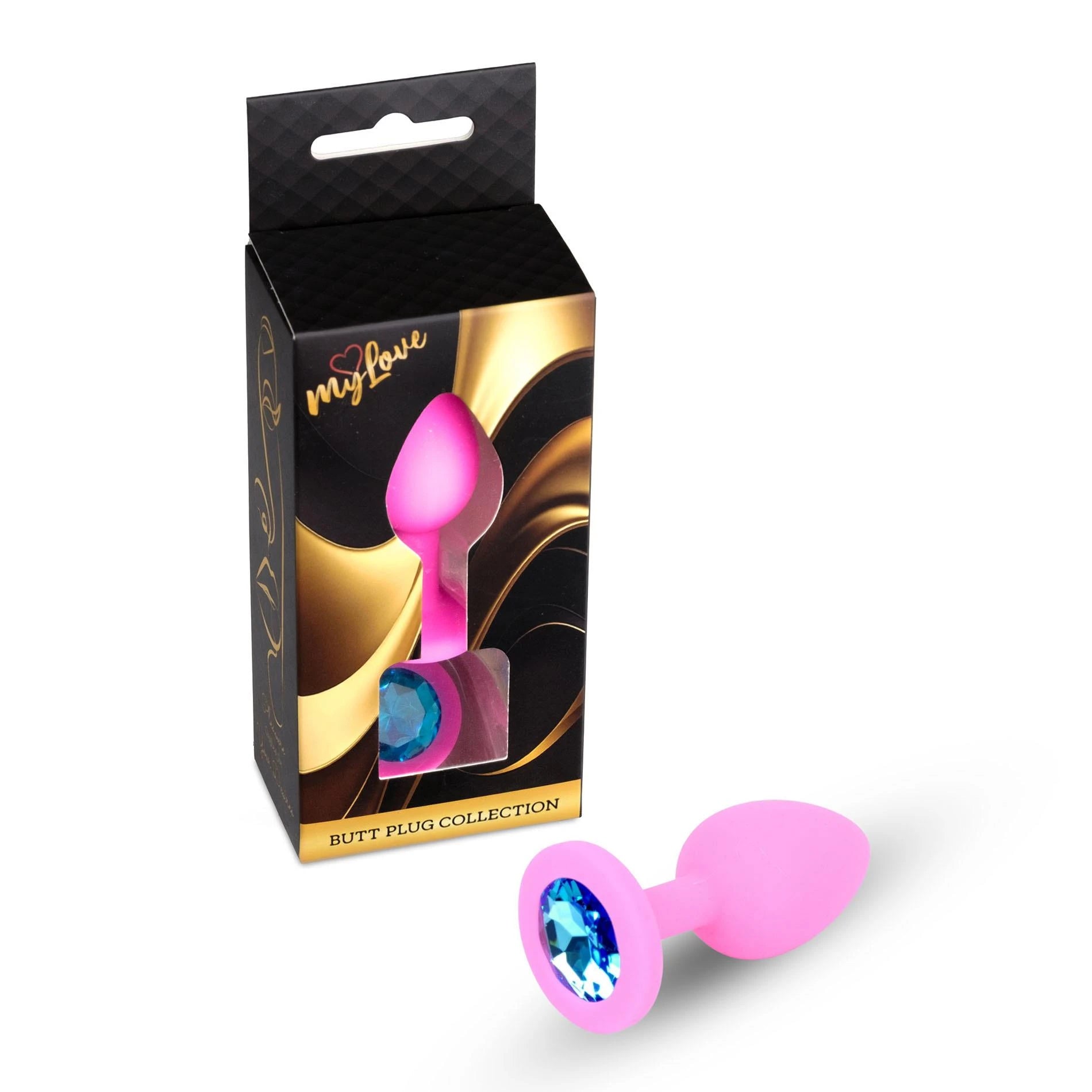 MyLove Toys - Jewellery Pink Silicone PLUG Small