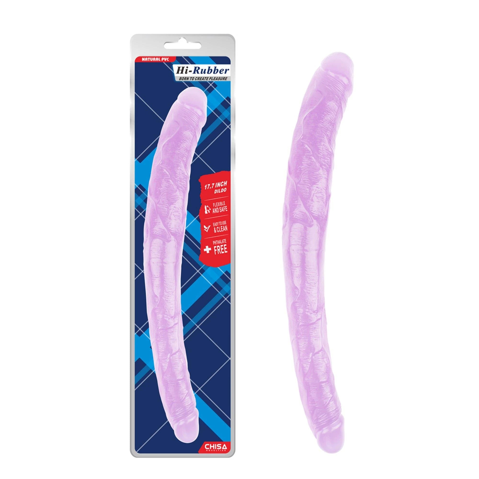 Gode Ceinture 17,8 Pouces - Violet