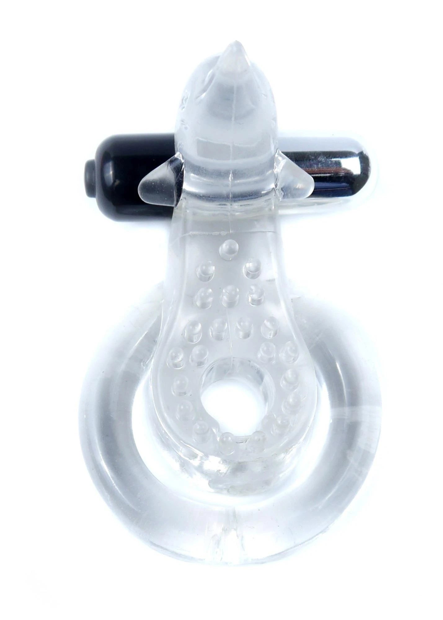 Ring-Dolphin Vibro CockRing Clear