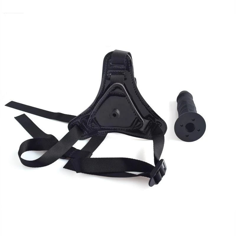 Black Toyz4Lovers Strap-On Belt with Realistic Phallus