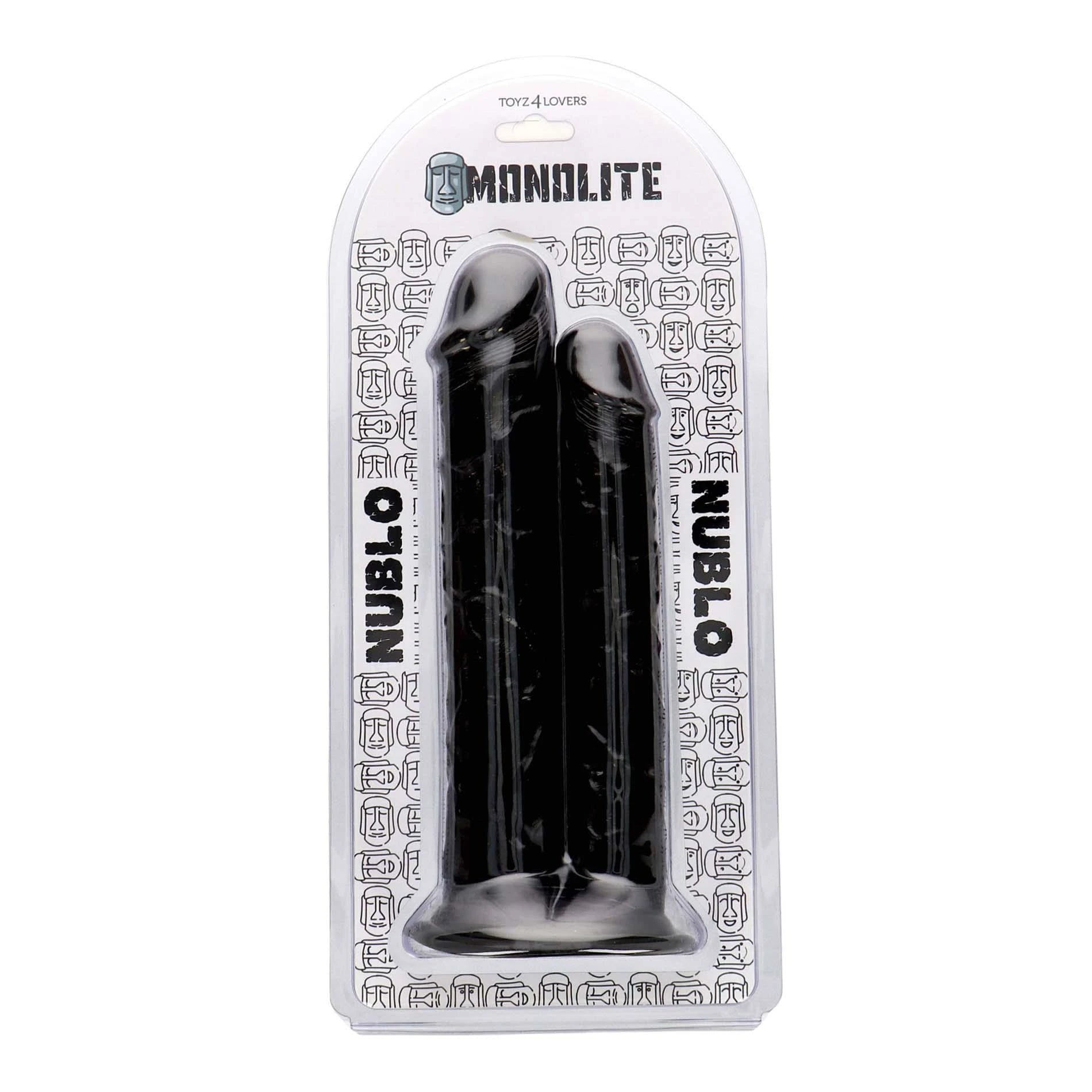 Double Dildo Extreme Nublo Black