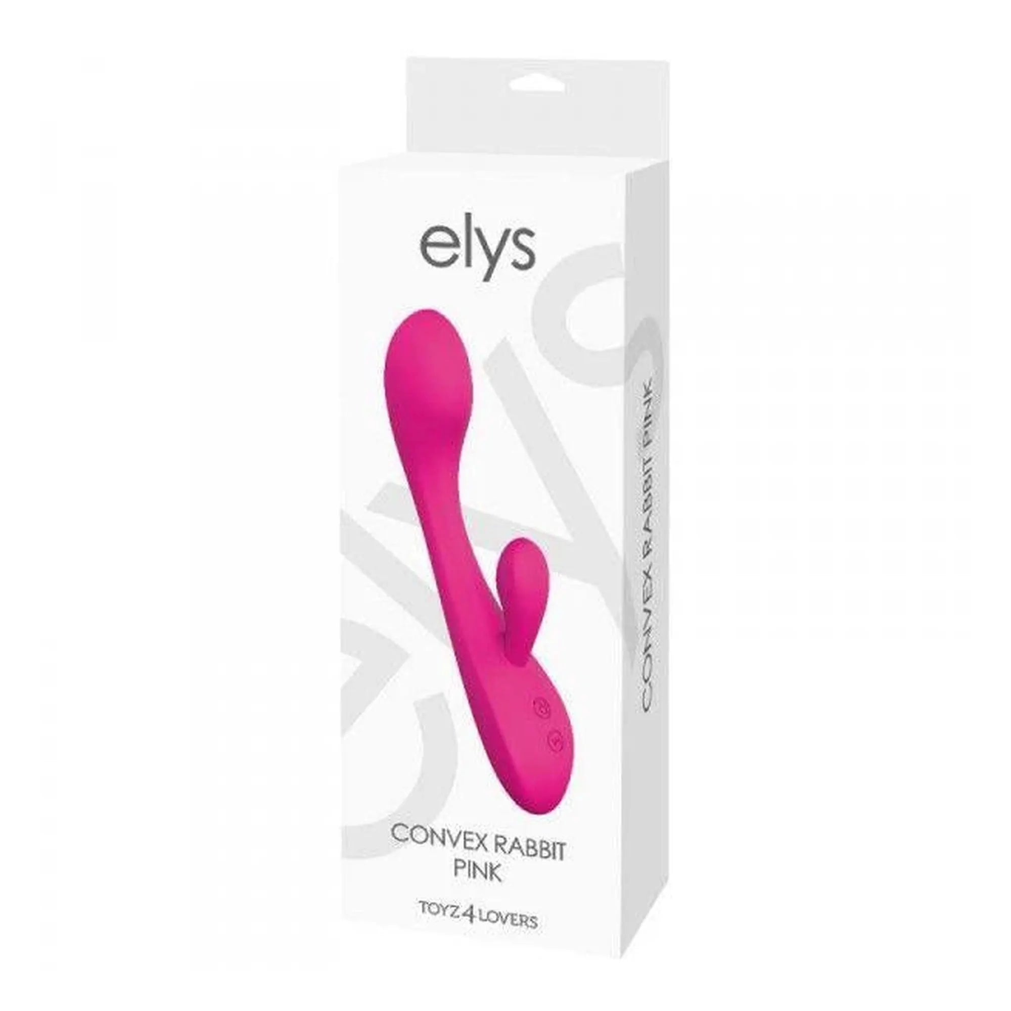 Wibrator-VIBRATORE RABBIT ELYS - CONVEX RABBIT PINK