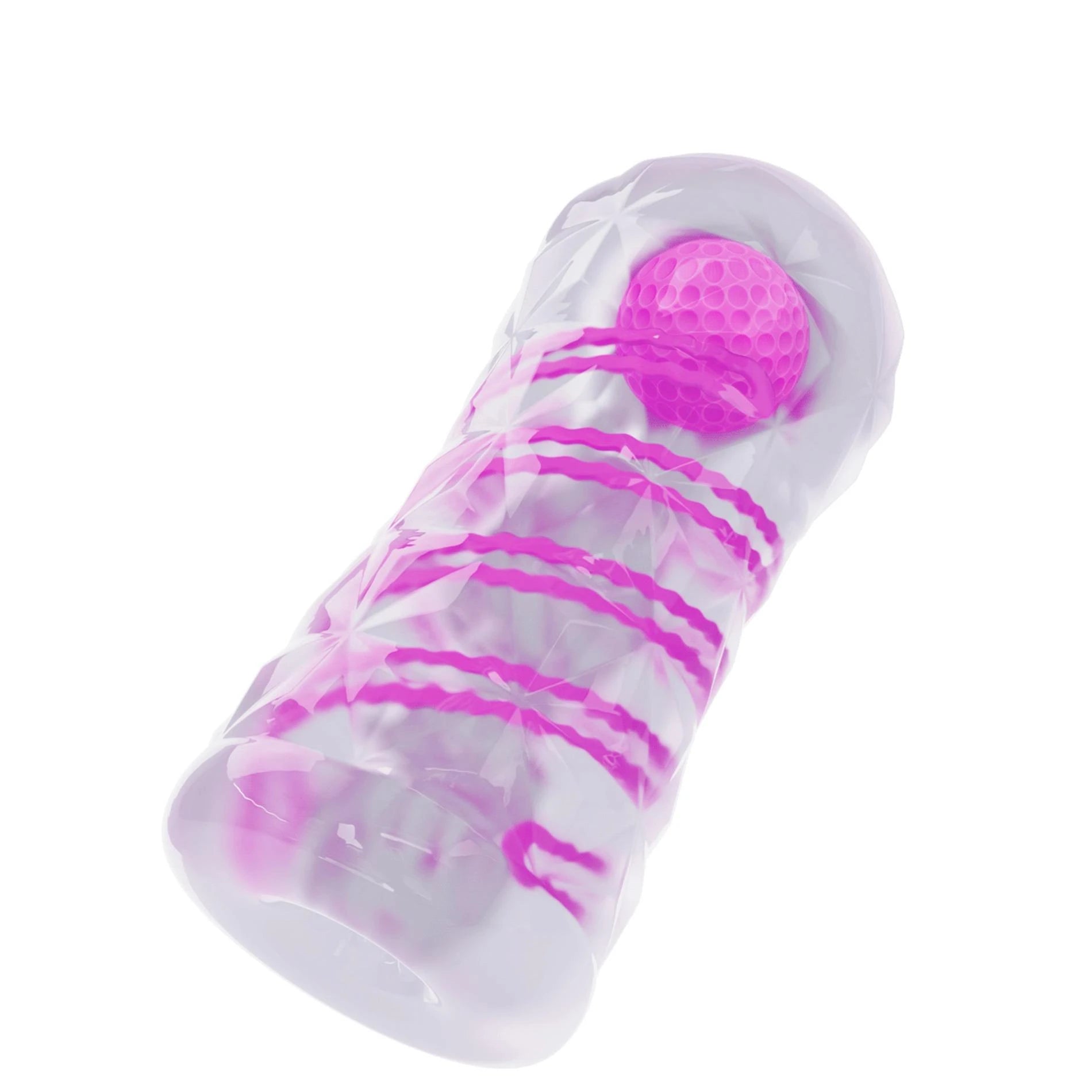 PRETTY LOVE - Transparent masturbator, TPR