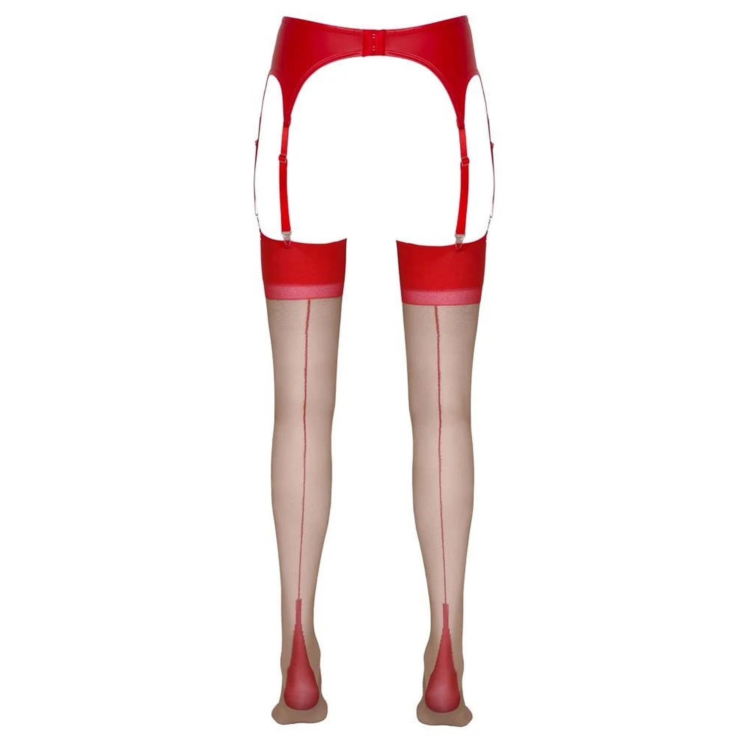 Stockings skin/red