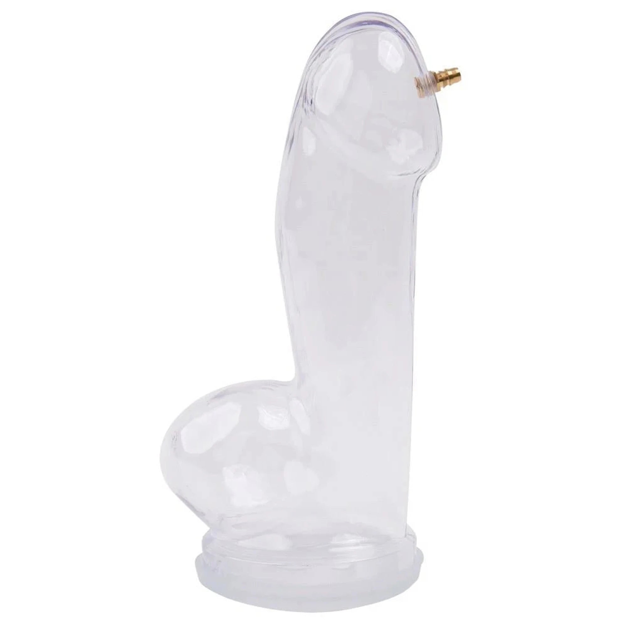 SP009 Realistic Penis CylinderXL crystal clear