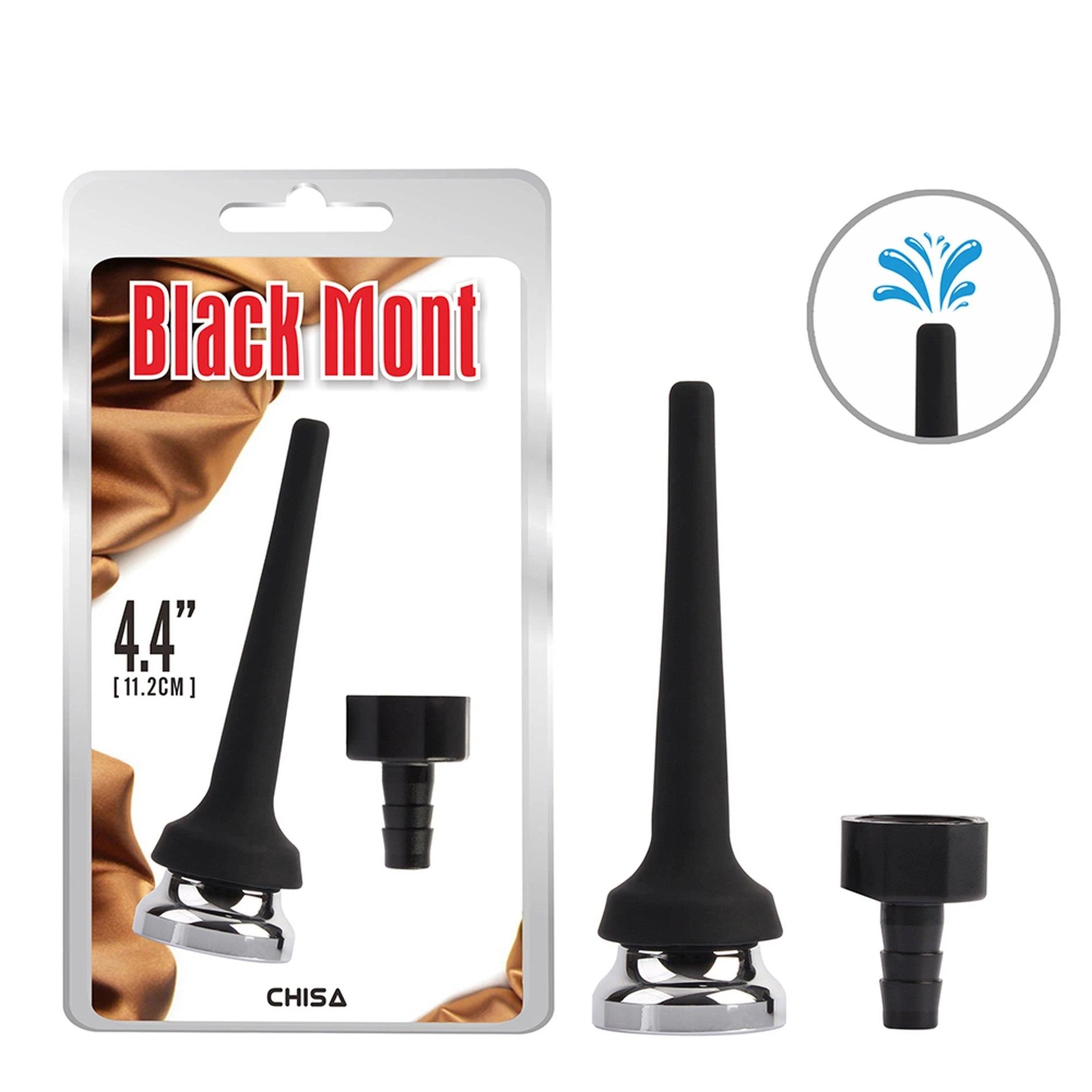 Embout de lavement conique en silicone