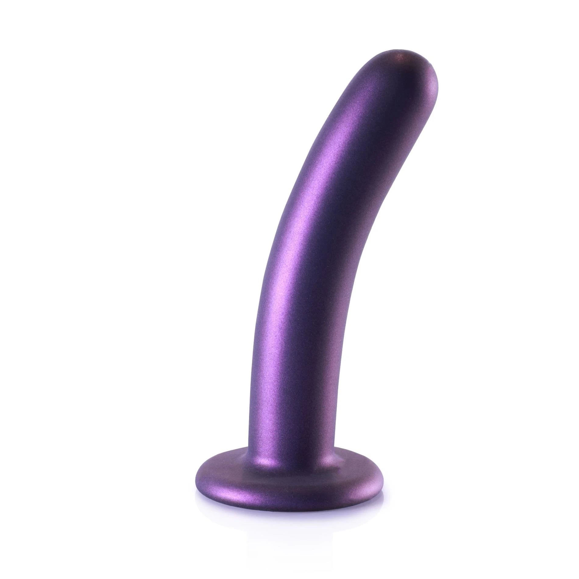 Gode ceinture en silicone lisse point G - 6'' / 14,5 cm