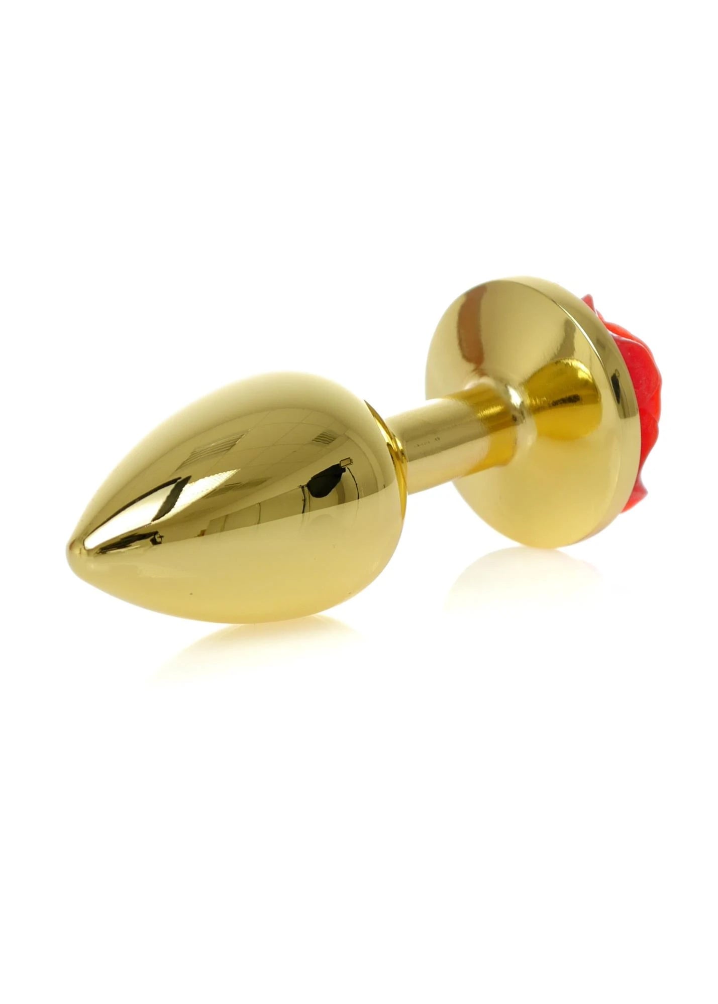 Plug-Bijoux Gold PLUG ROSE- Rouge