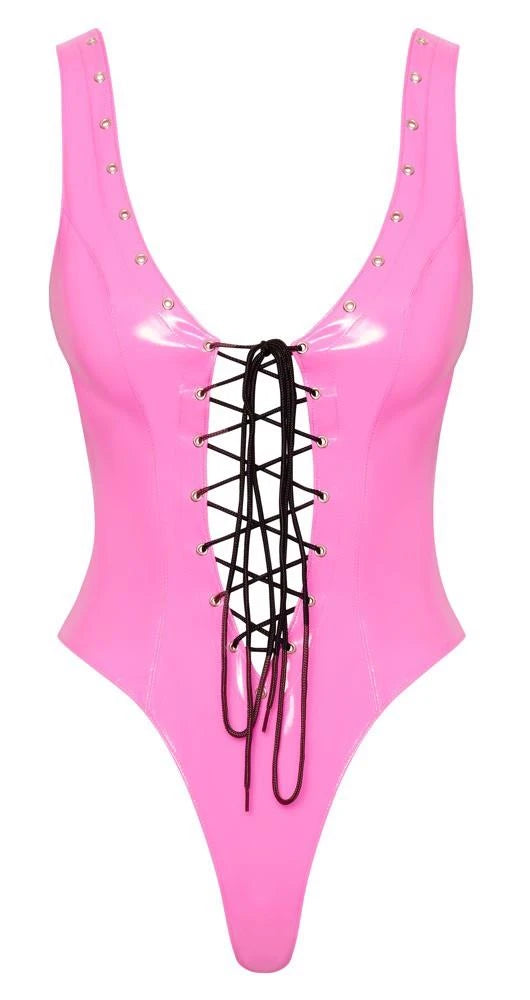Body vinyle rose M
