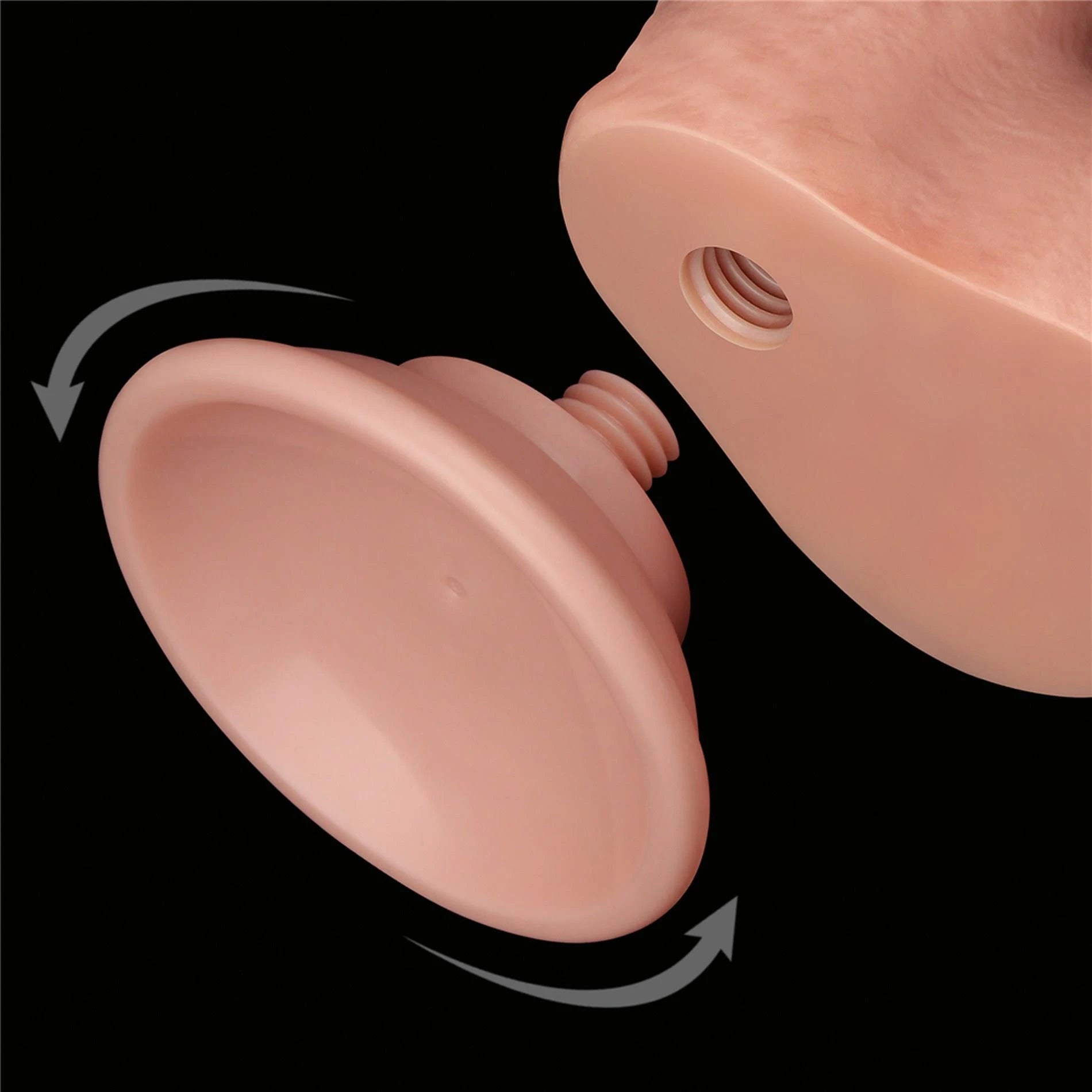 7'' Gaine coulissante double couche Dong Flesh
