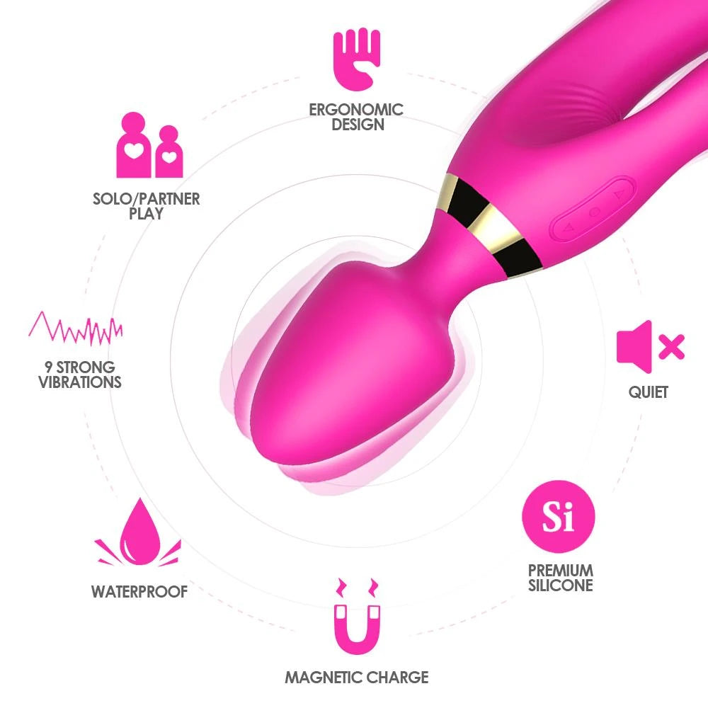 Baguette magique rose