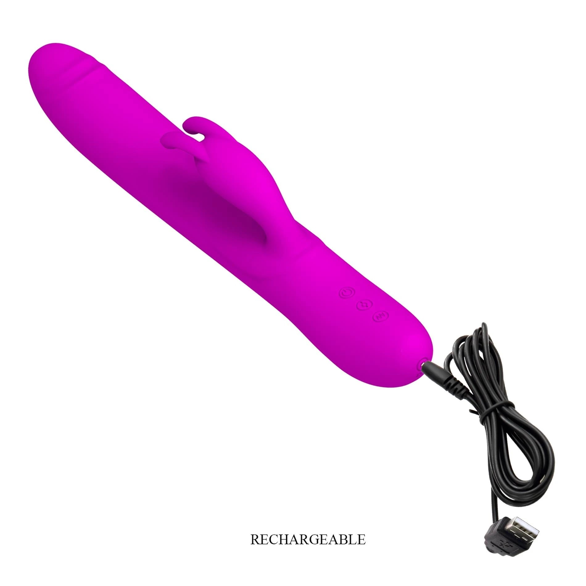 PRETTY LOVE - BYRON, 7 vibrazione functions, USB ricaricabile