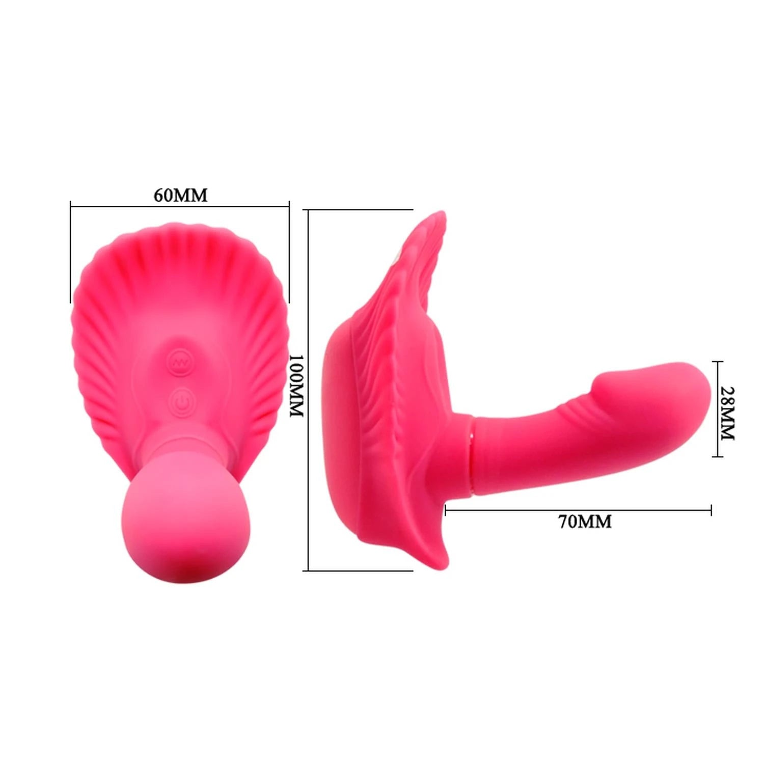 PRETTY LOVE - coquille de palourde fantaisie, 10 fonctions de vibration