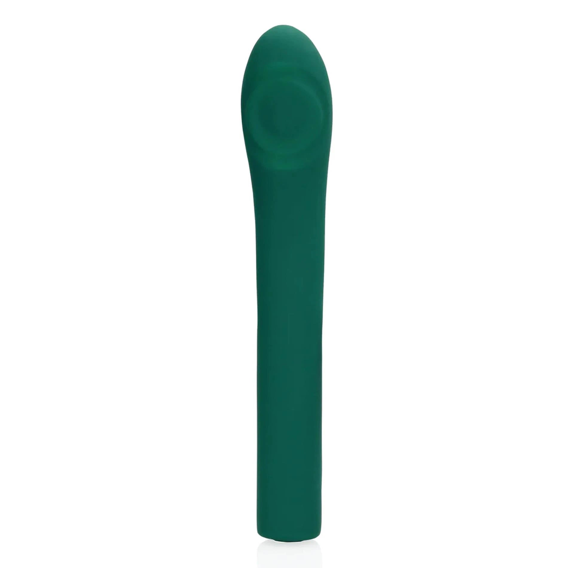 Vibromasseur G-spot à ondes pulsées - Cristal vert