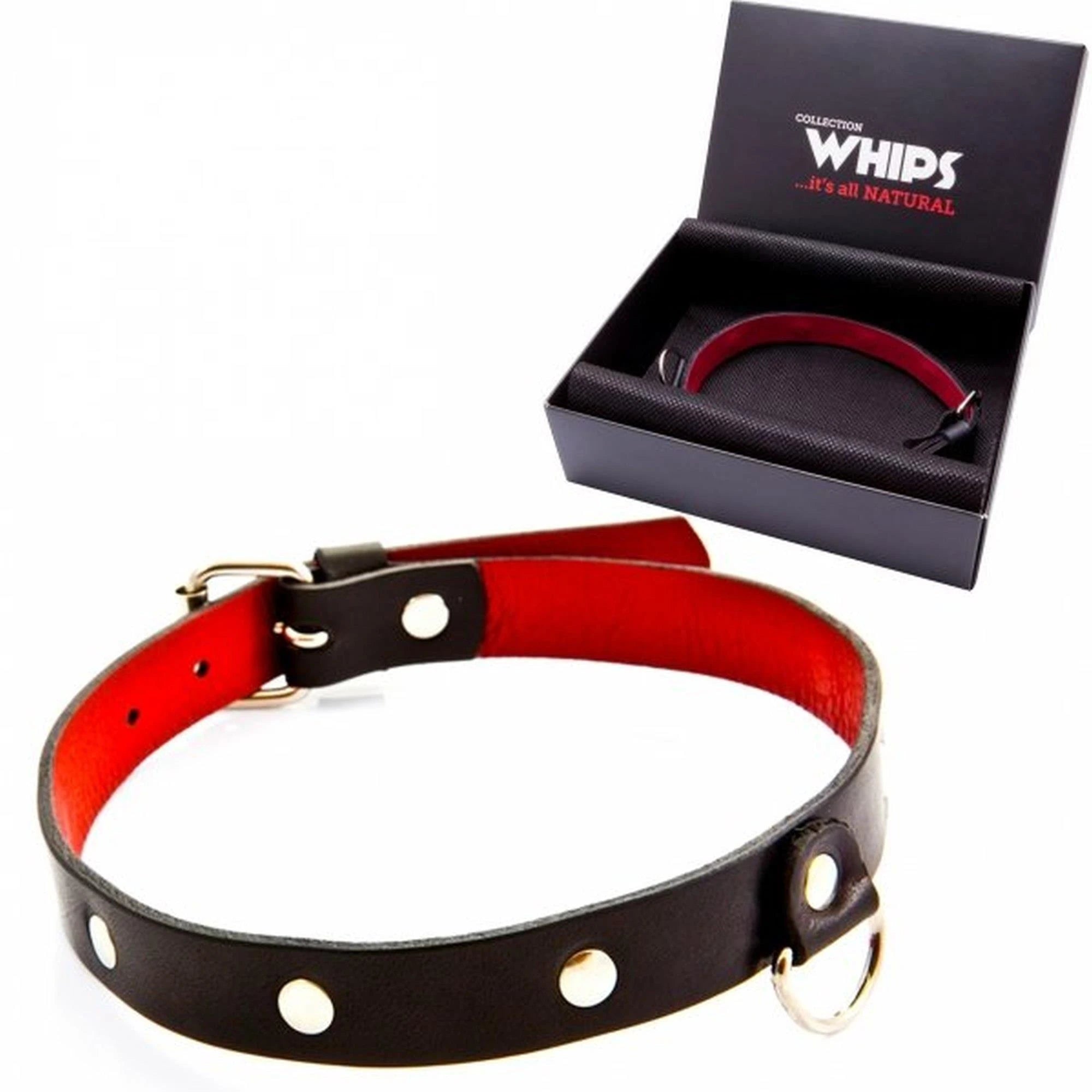 WHIPS bindings women's collar, thin