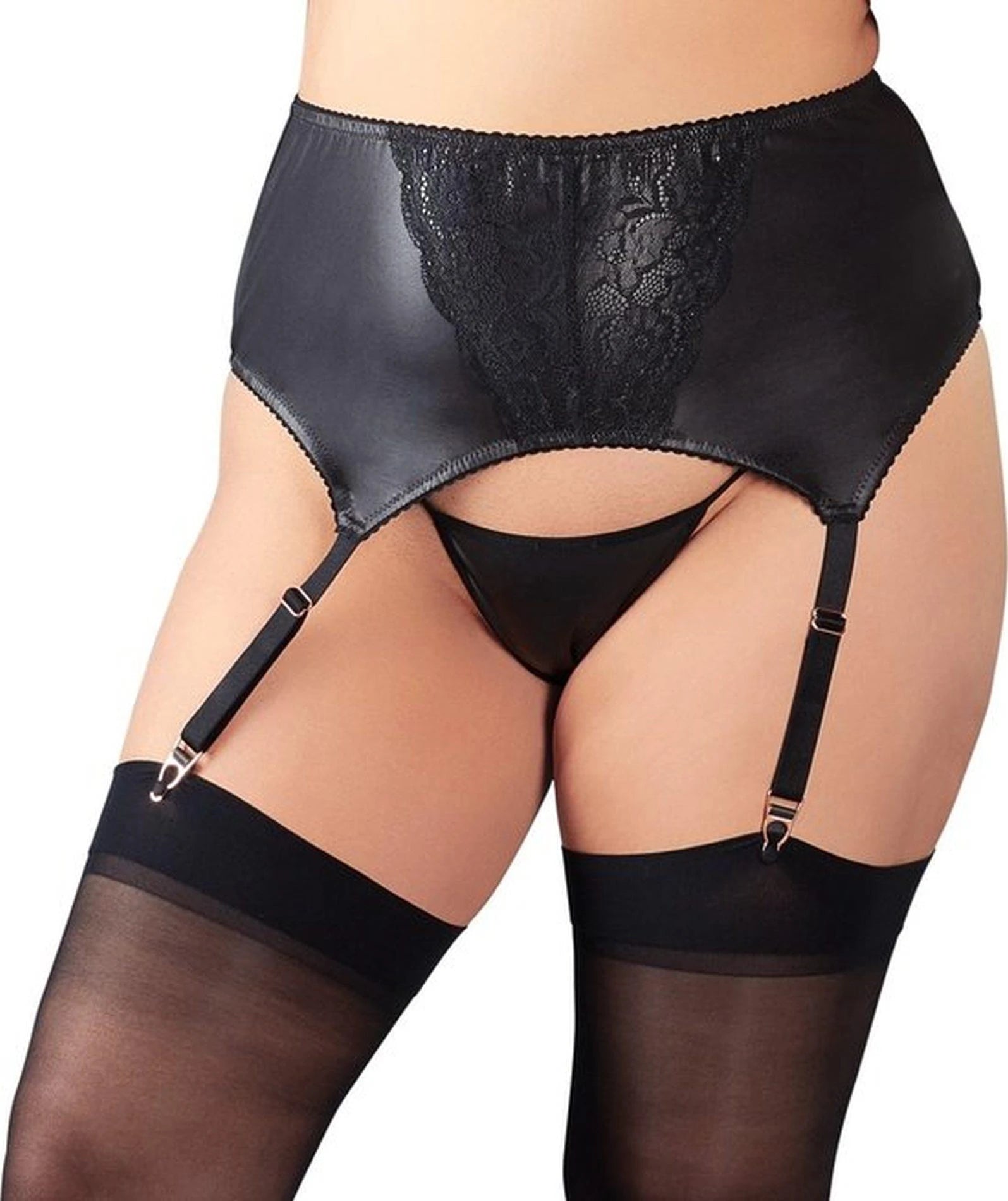 x2340232 Porte-jarretelles - noir {} 2XL