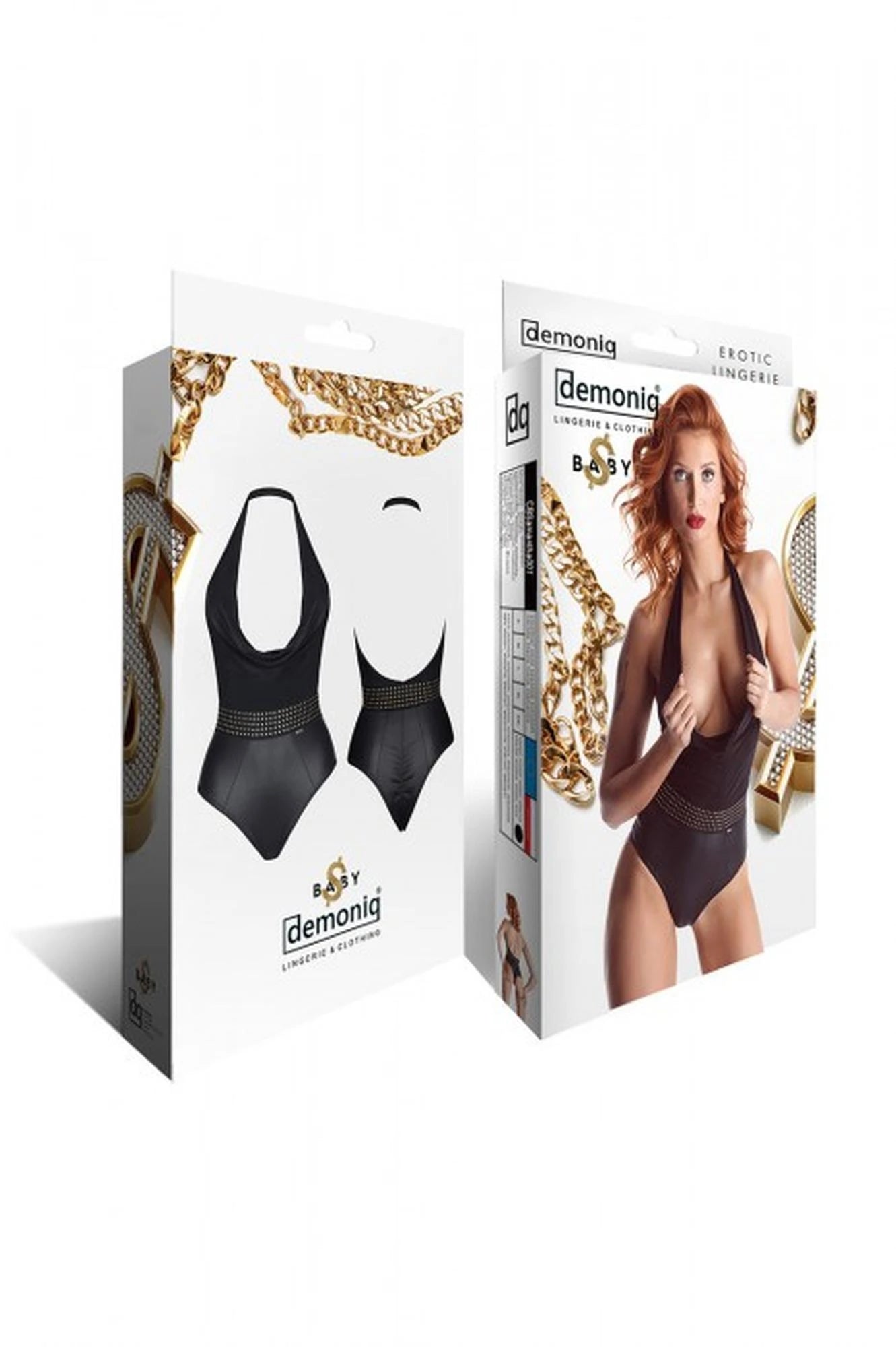 Lingerie-SAMANTHA001 black body L