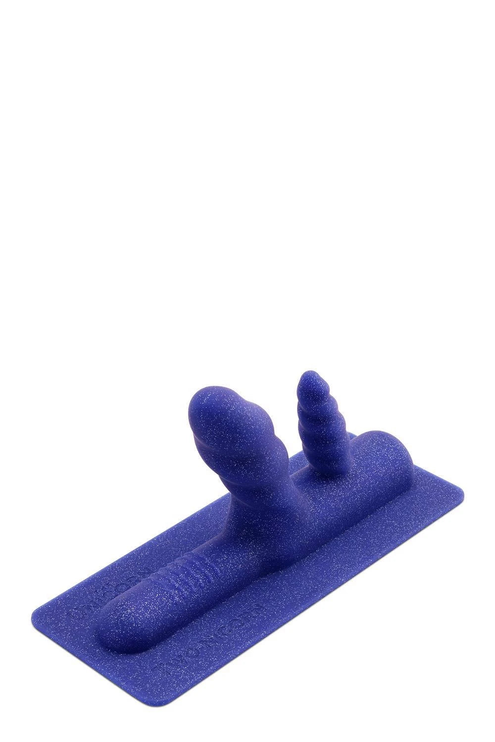 ATTACHE EN SILICONE DE LICORNE À DEUX CORNES