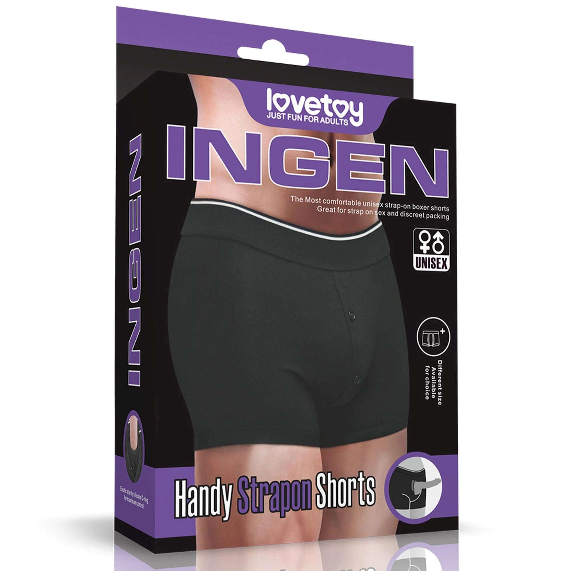 Shorts à gode ceinture pour le packing (taille 71-81 cm)