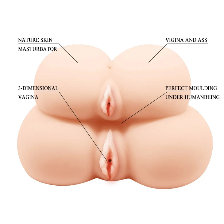 CRAZY BYLL - Dual Vagina And Ass Vibrating, Voice
