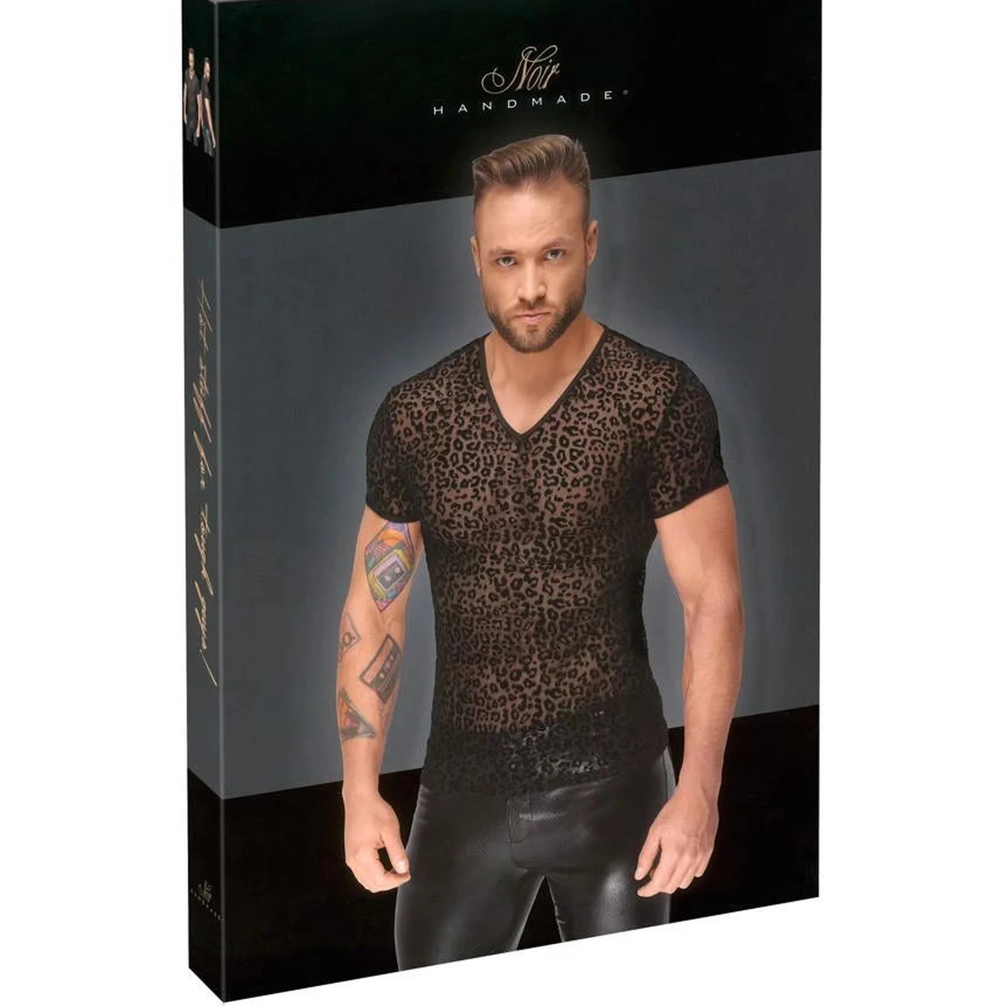 Black M.Shirt lion XL