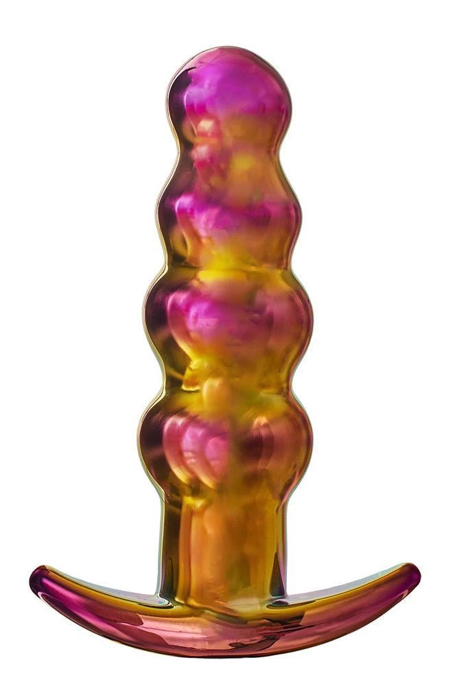 GLAMOUR GLASS REMOTE VIBE BEADED PLUG