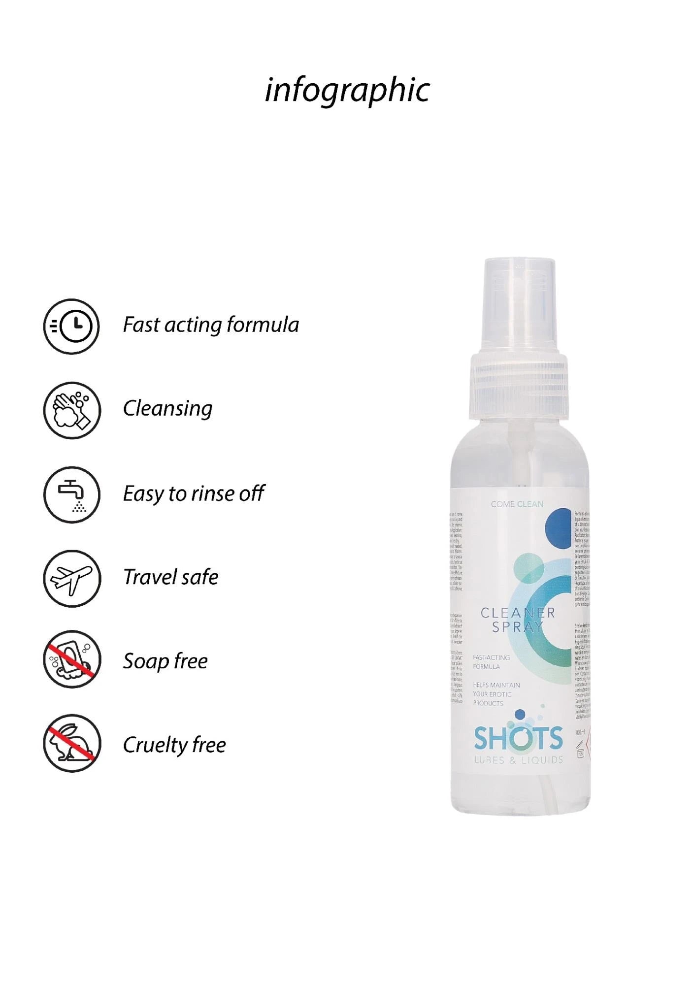 Cleaner Spray - 3 fl oz / 100 ml