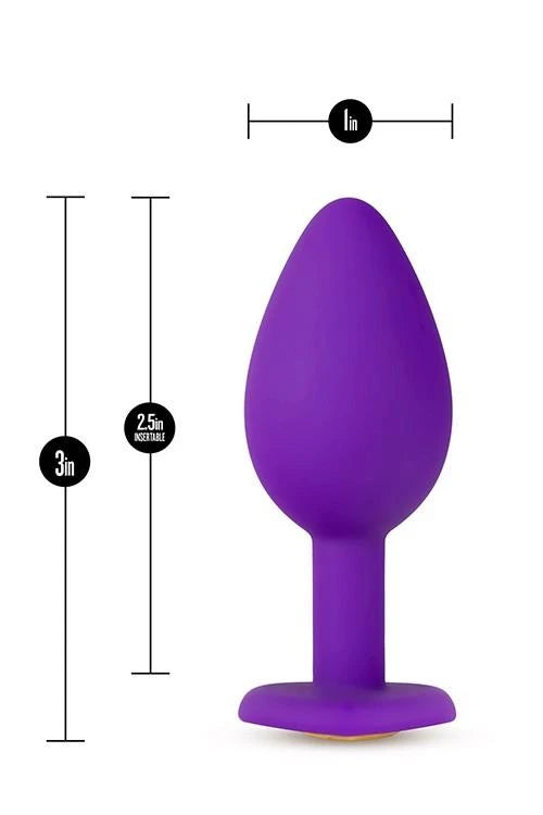 TEMPTASIA BLING PLUG SMALL PURPLE