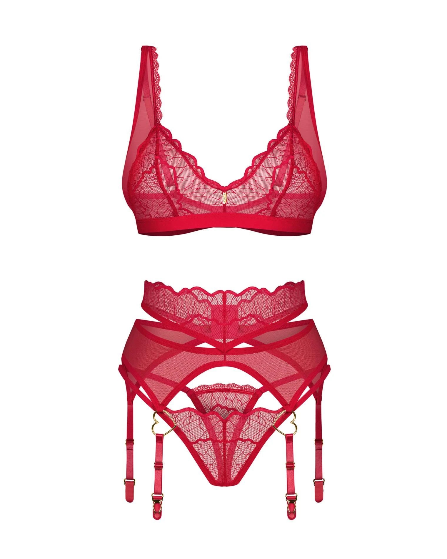 Cupide Desire 3-piece set 2XL/3XL