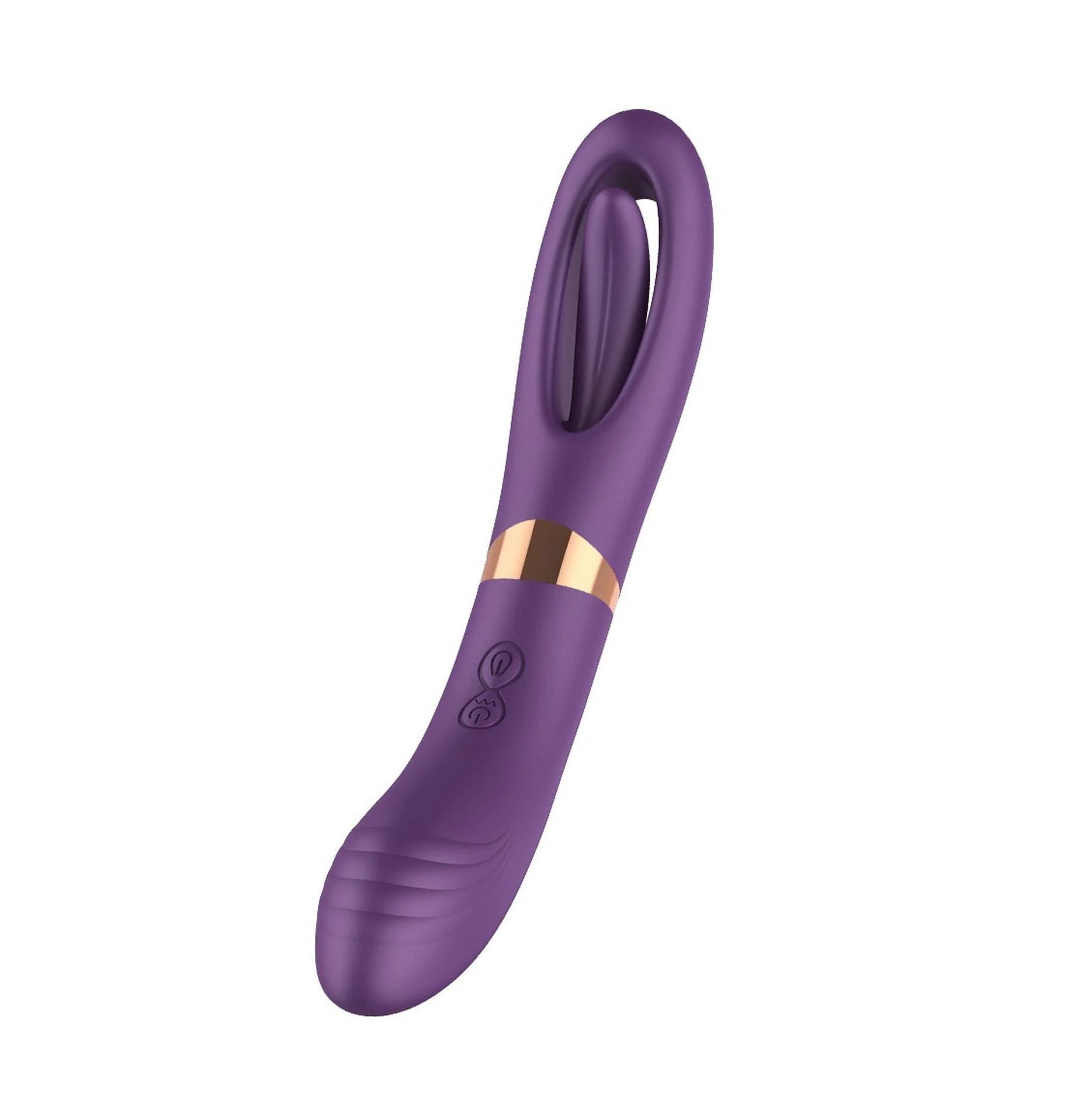 Vibrateur double G-spot à battement