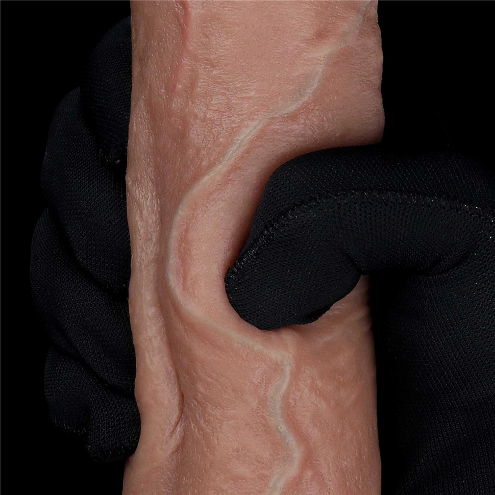 8.5'' Dual-Layered Silicone Cock