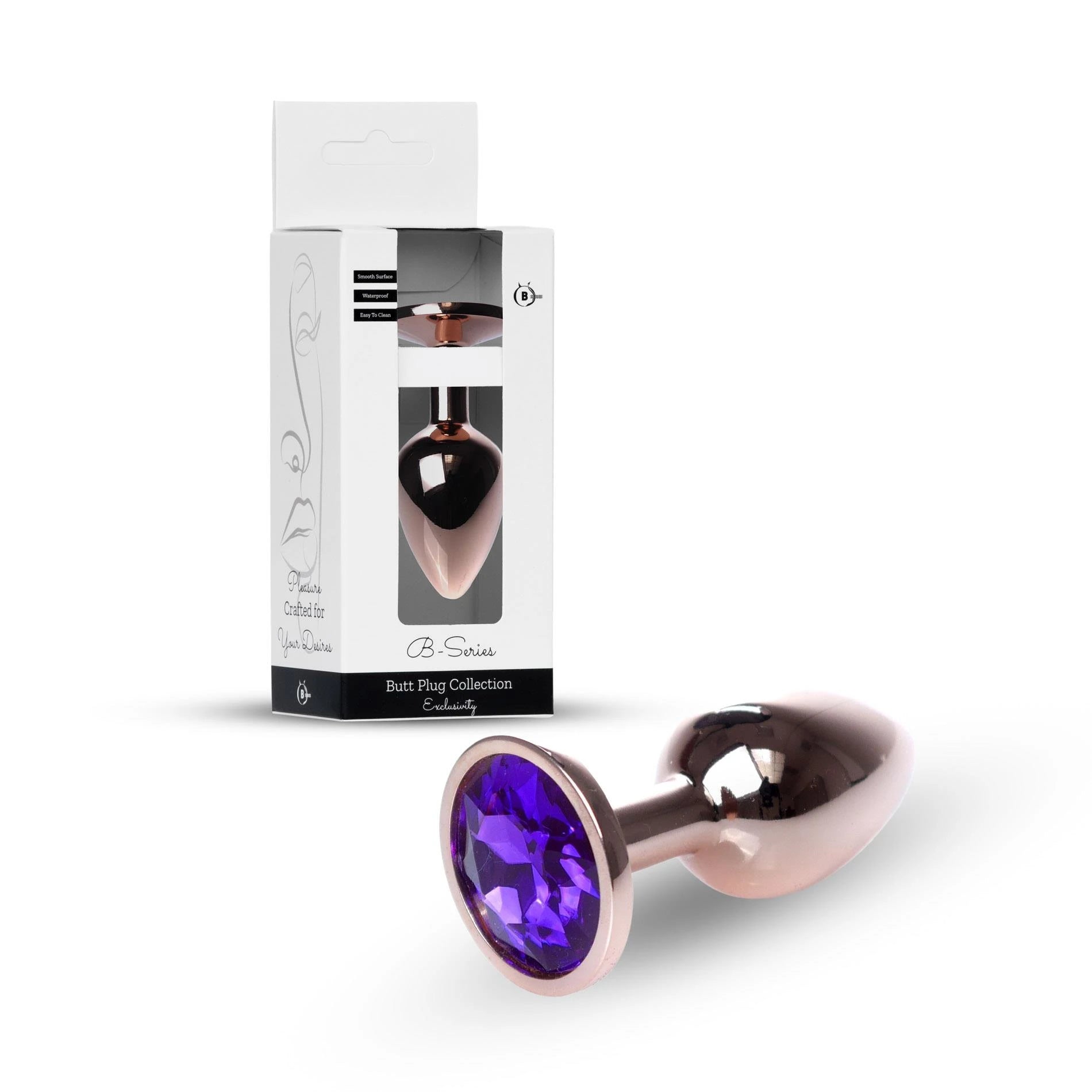 Plug-Jewellery Red Gold PLUG- Purple