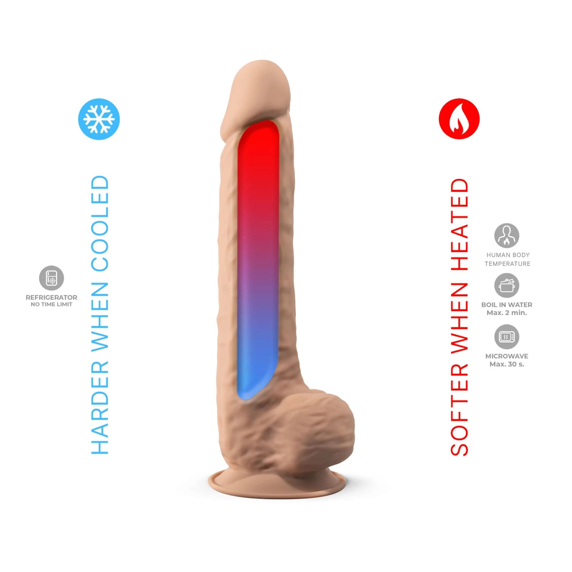 Dildo-SD.Model 1 ( 10″ ) Flesh BOX