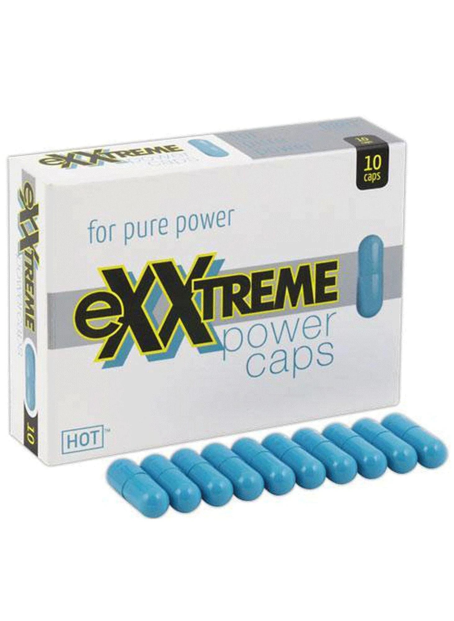 Compl. alimentaire-eXXtreme power caps 1x10 pces