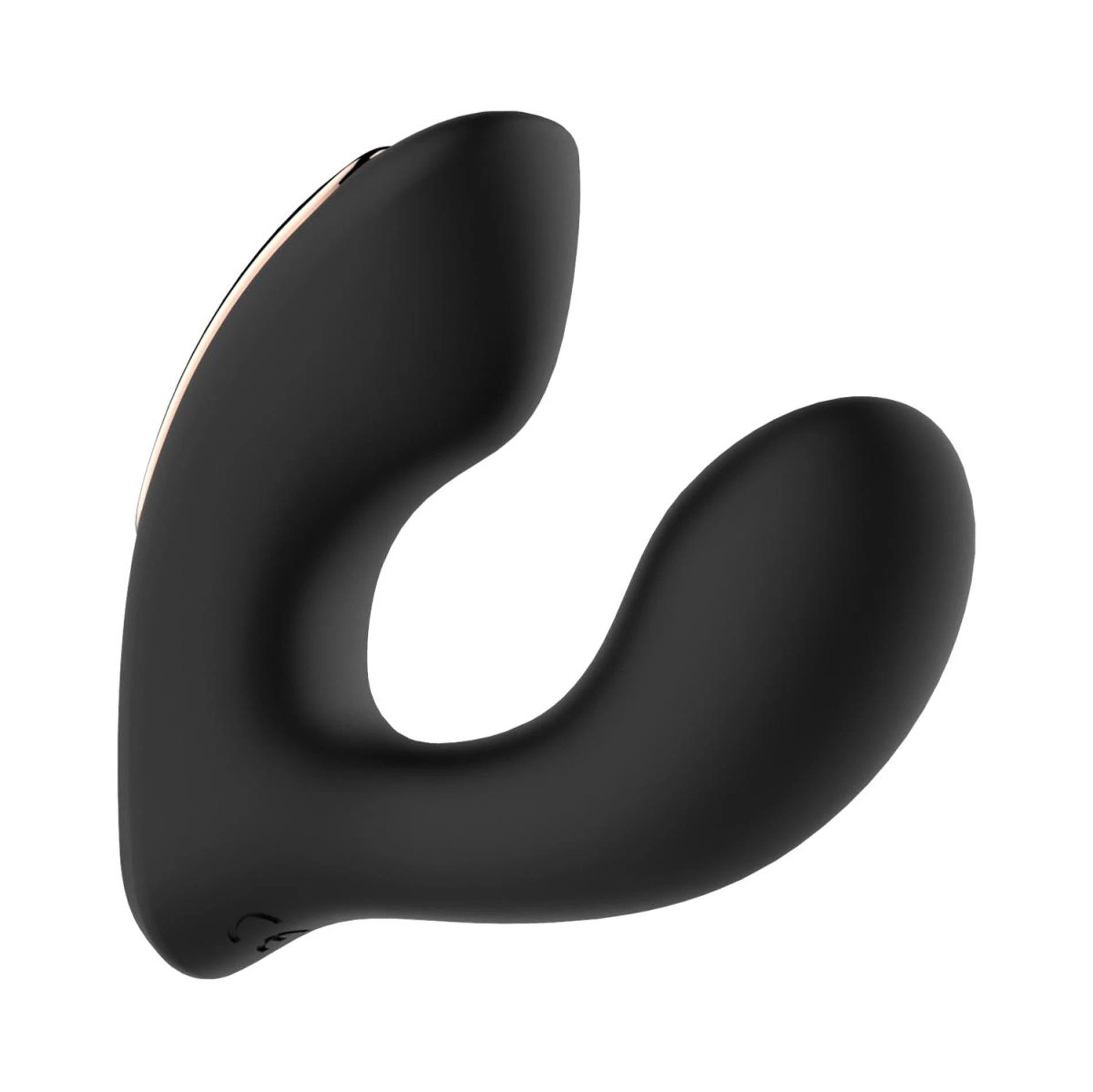 Rosy Gold – Wearable Vibrator with Luxury Charging Case – Black