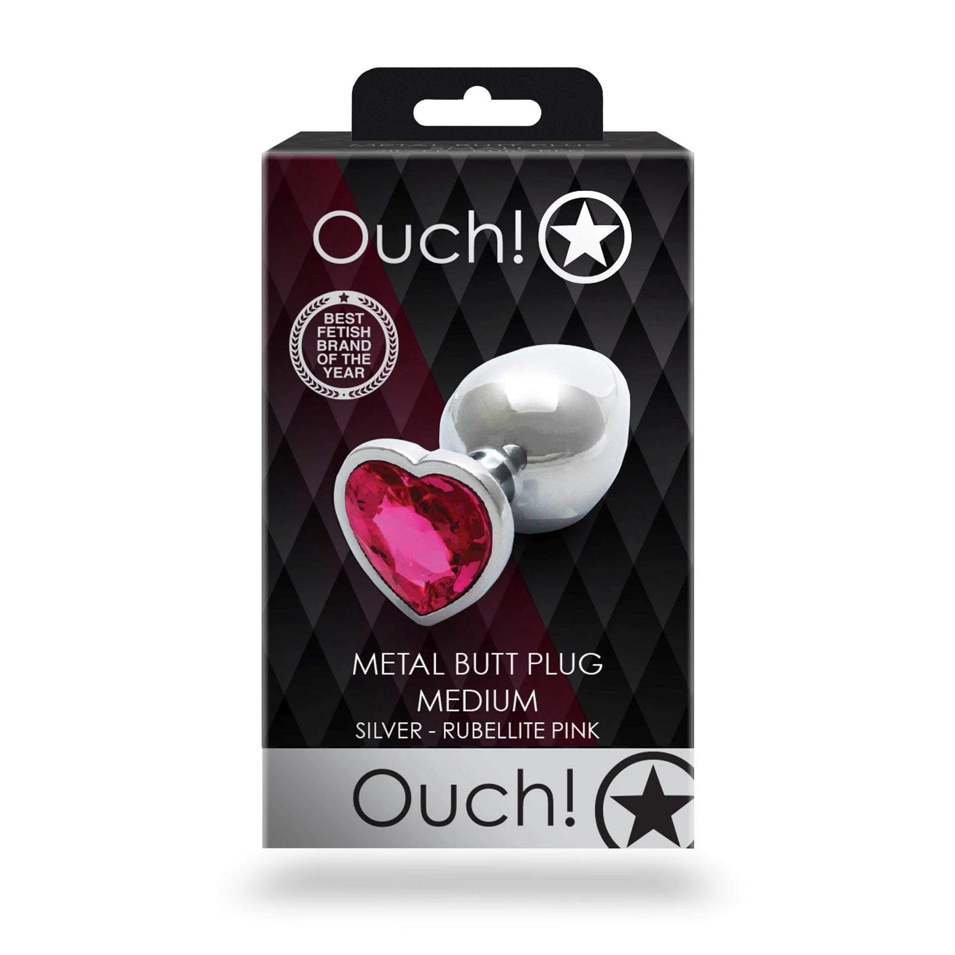 Buttplug Cœur Précieux - Moyen