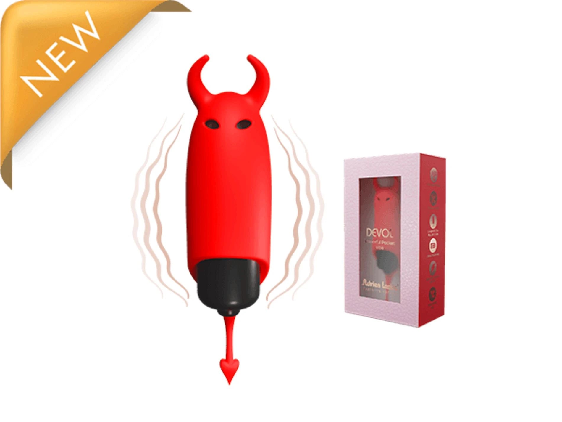 Stimulateur-Vibreur - Lastic pocket vibe Devil