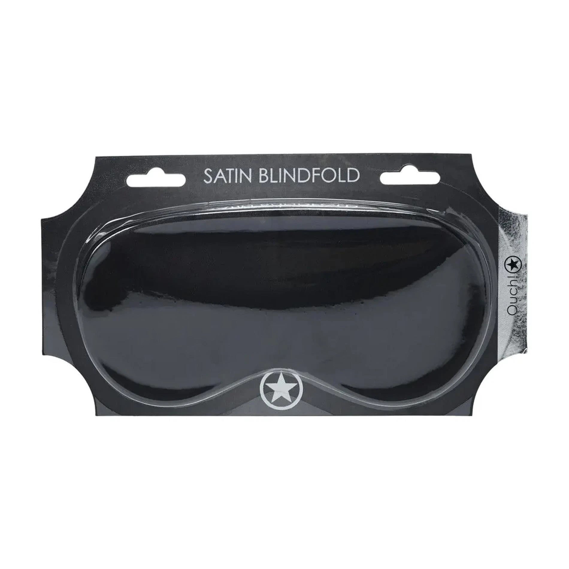 Masque en satin - Noir