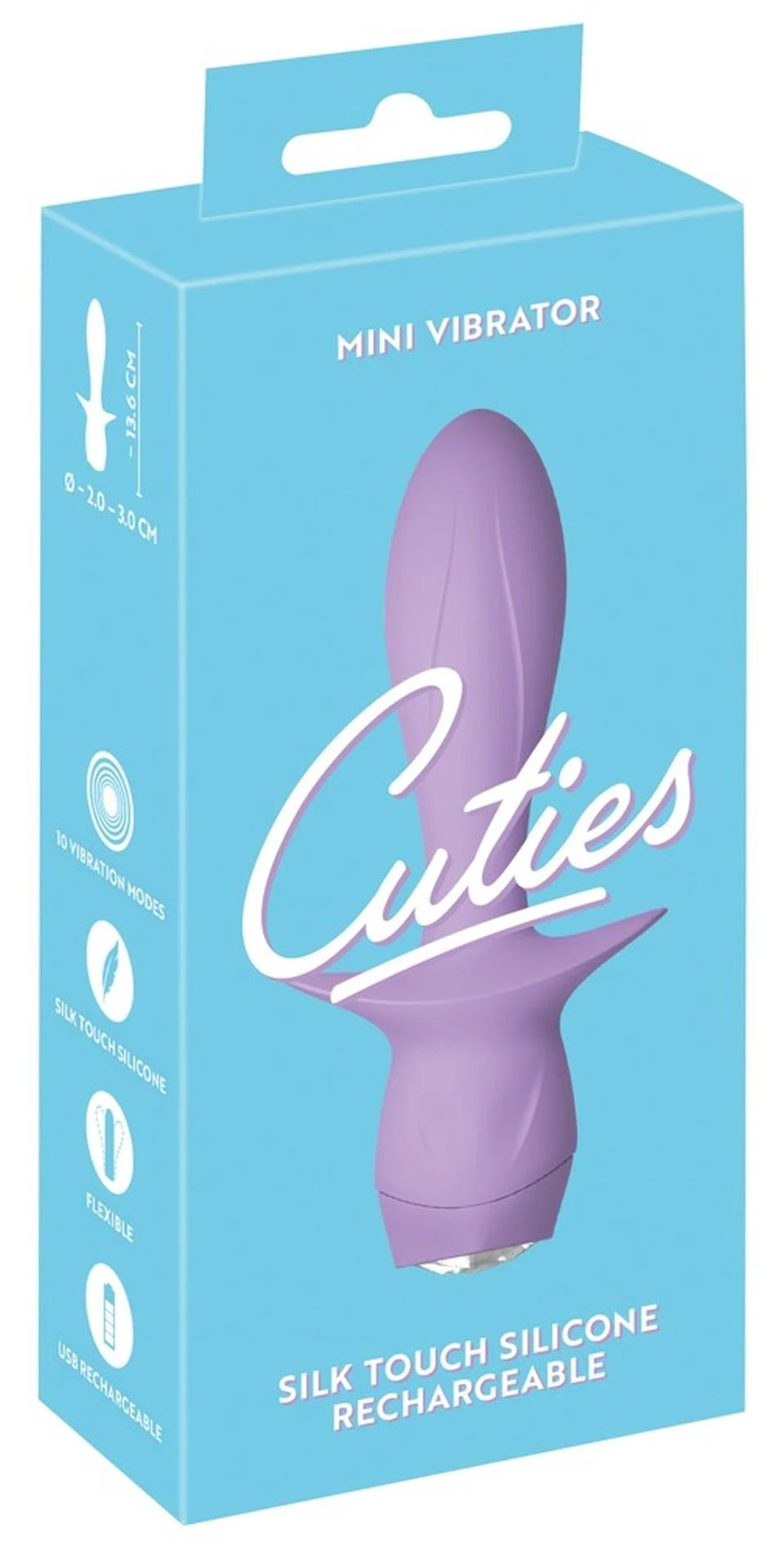 Cuties Mini Vibrator Purple 4