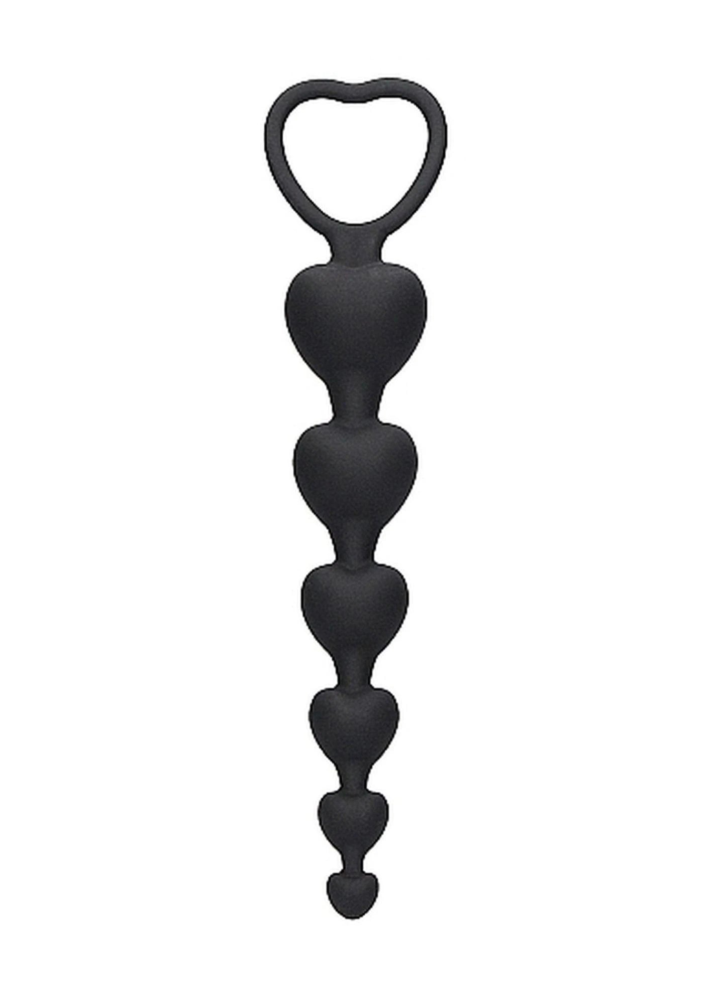 Anal Heart Beads