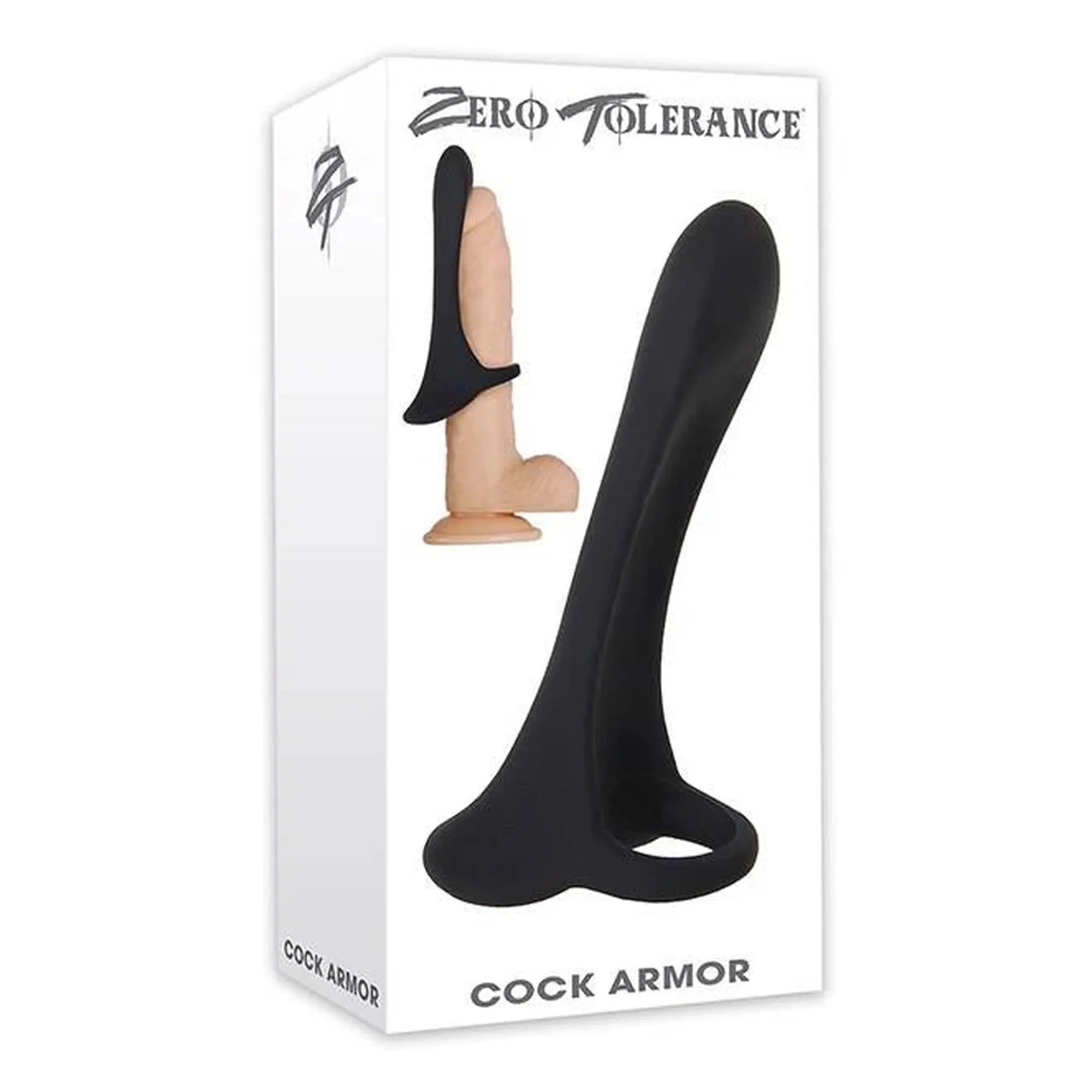 ZERO TOLERANCE COCK ARMOR BLACK