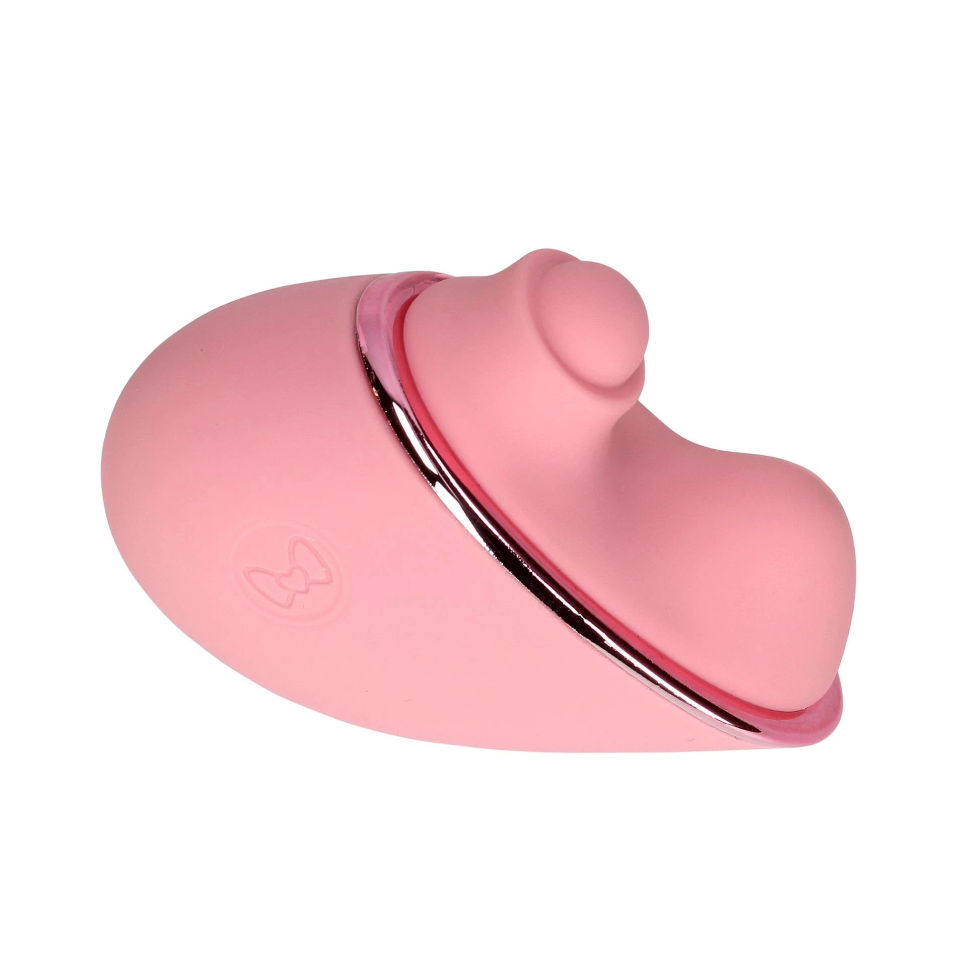 Tapping Heart Vibrator - Pink Arabesque
