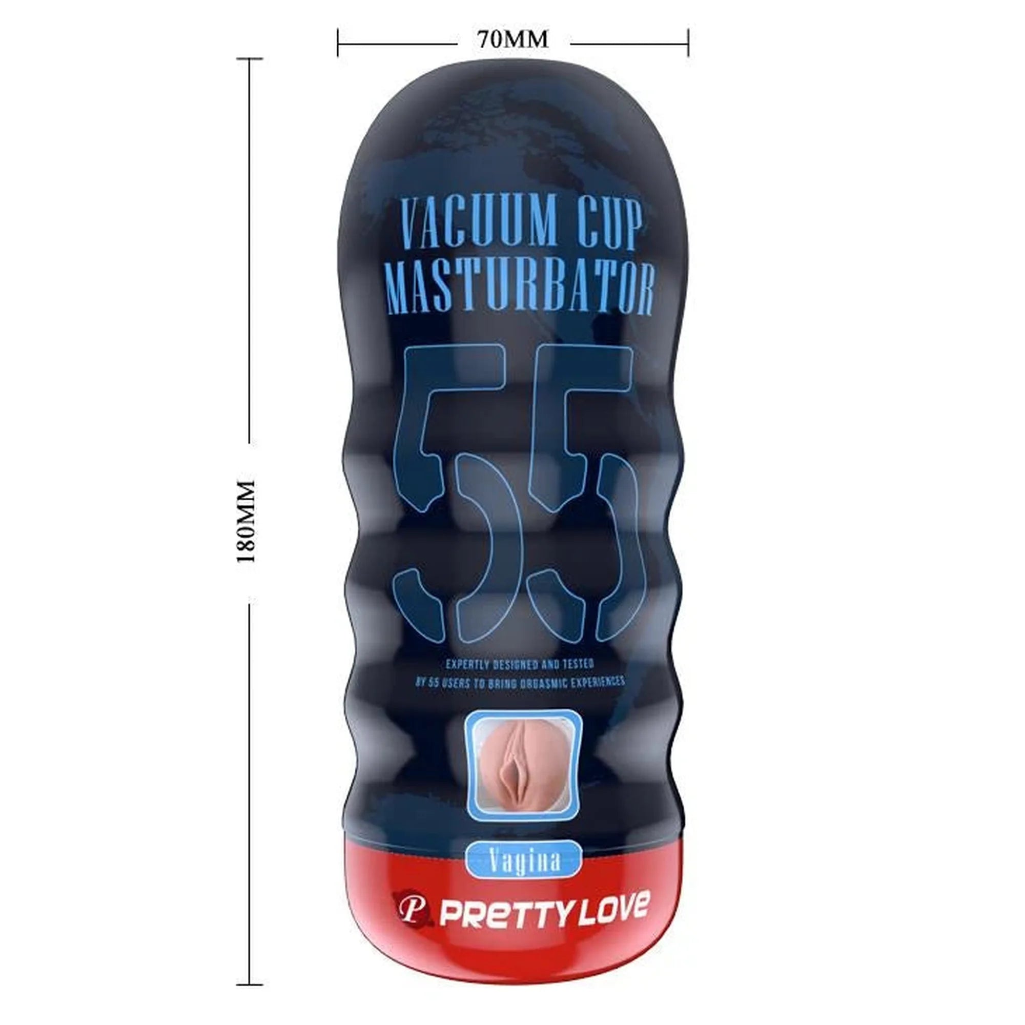 PRETTY LOVE - Masturbateur à ventouse 55